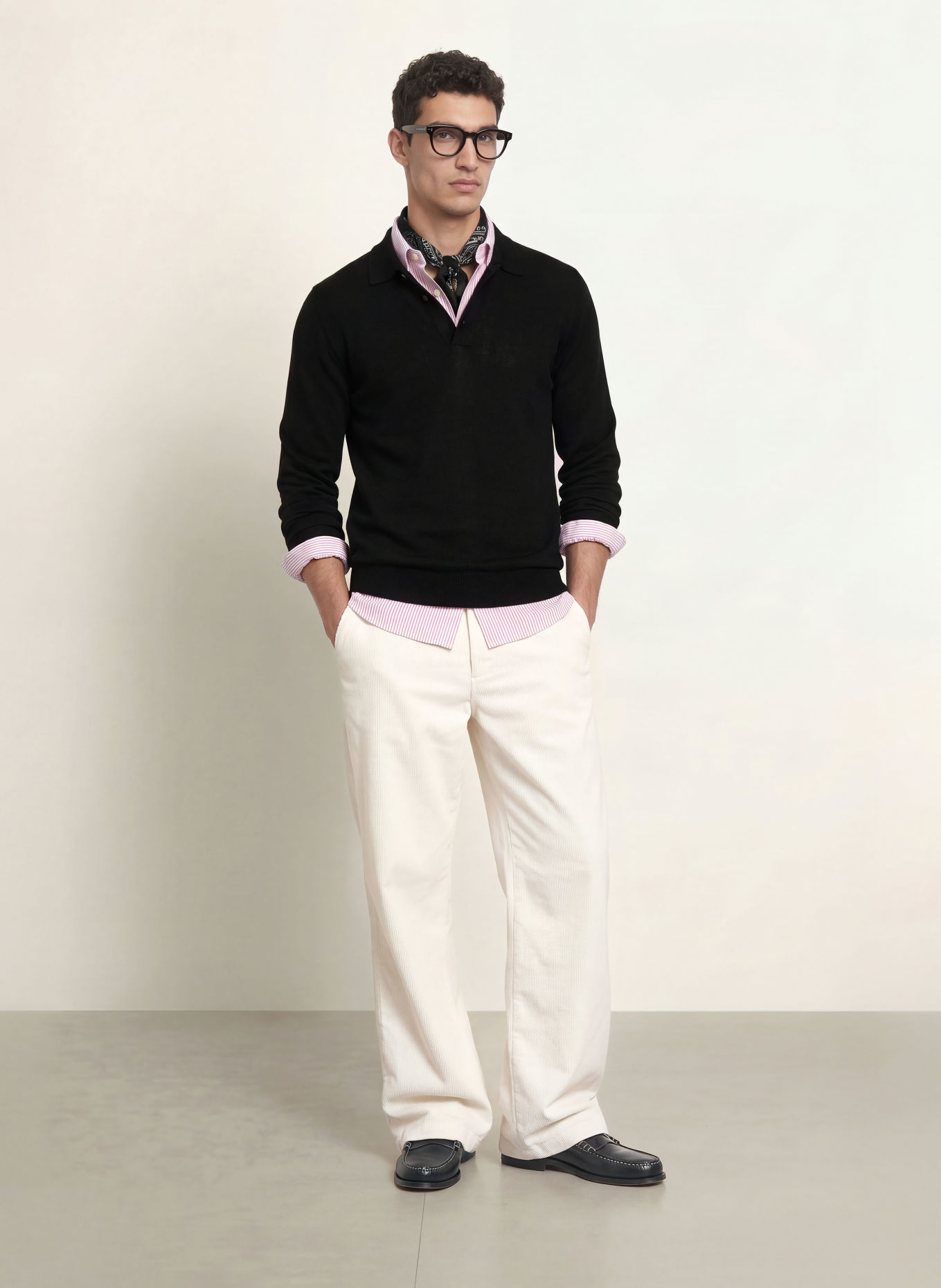 LA MARTINA Sweater: BLACK