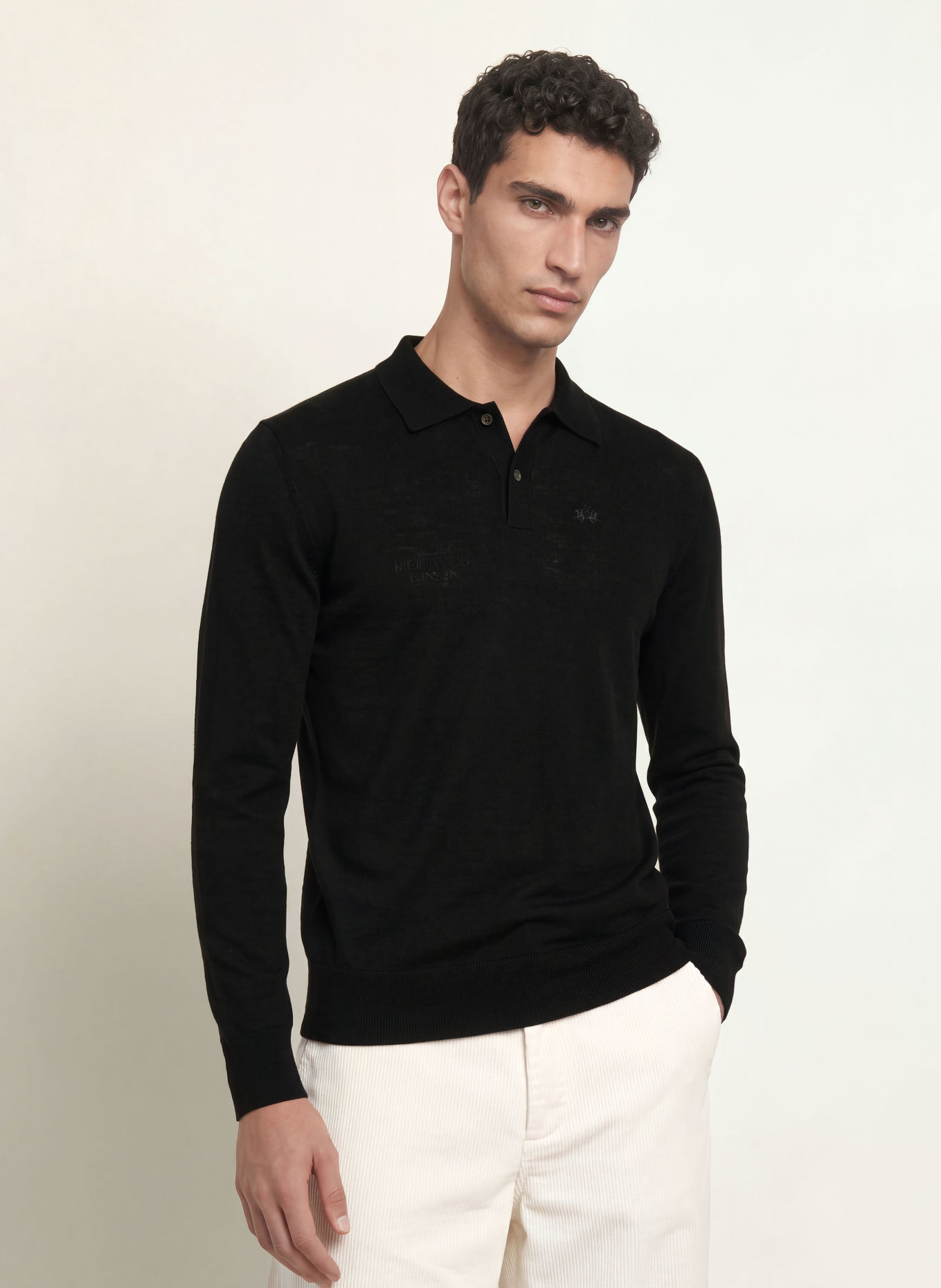 LA MARTINA Sweater: BLACK