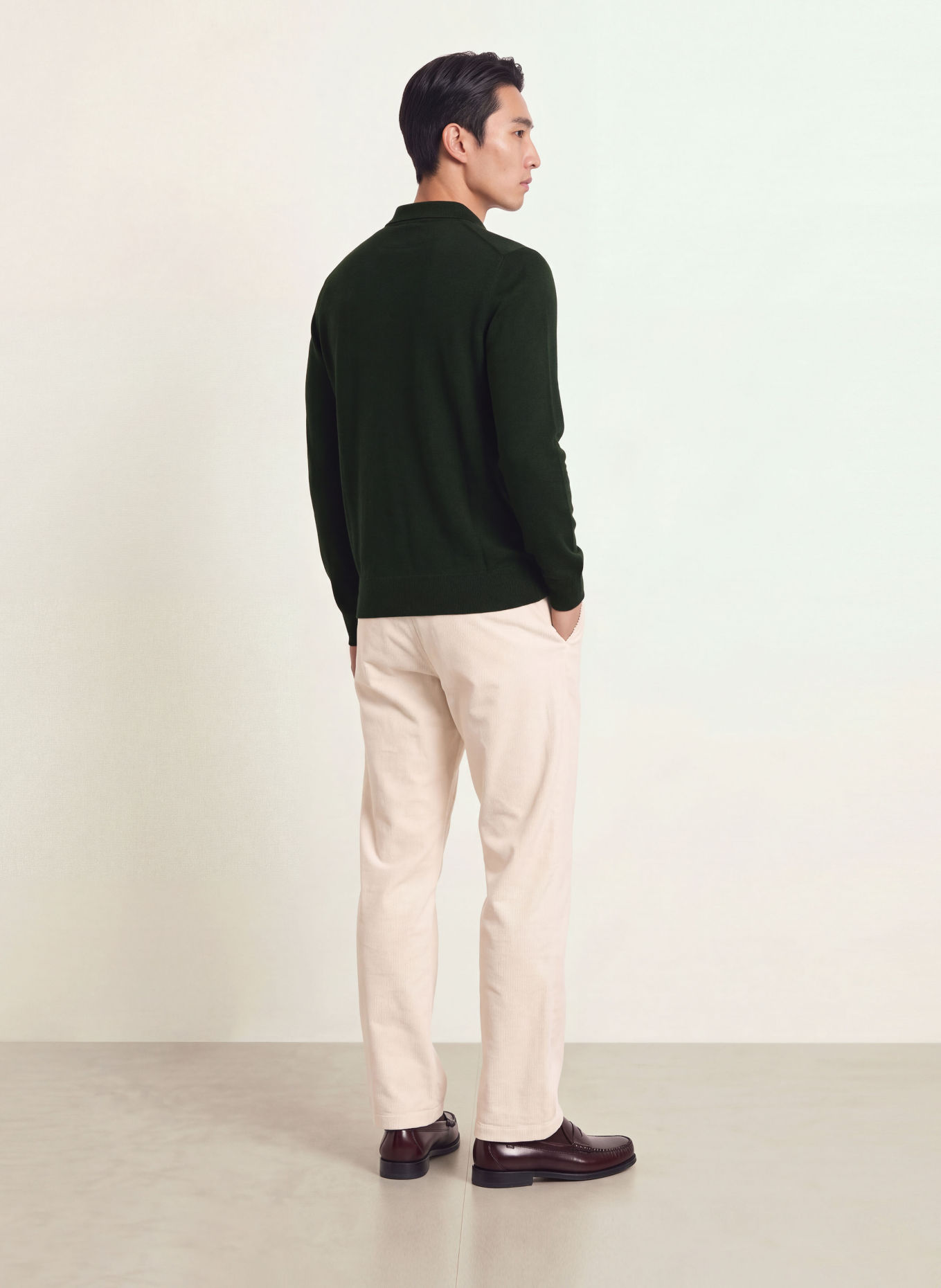 LA MARTINA Sweater: DARK GREEN
