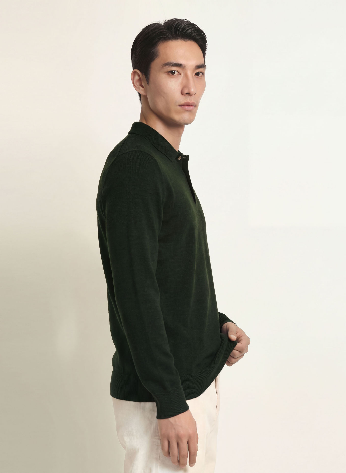 LA MARTINA Sweater: DARK GREEN