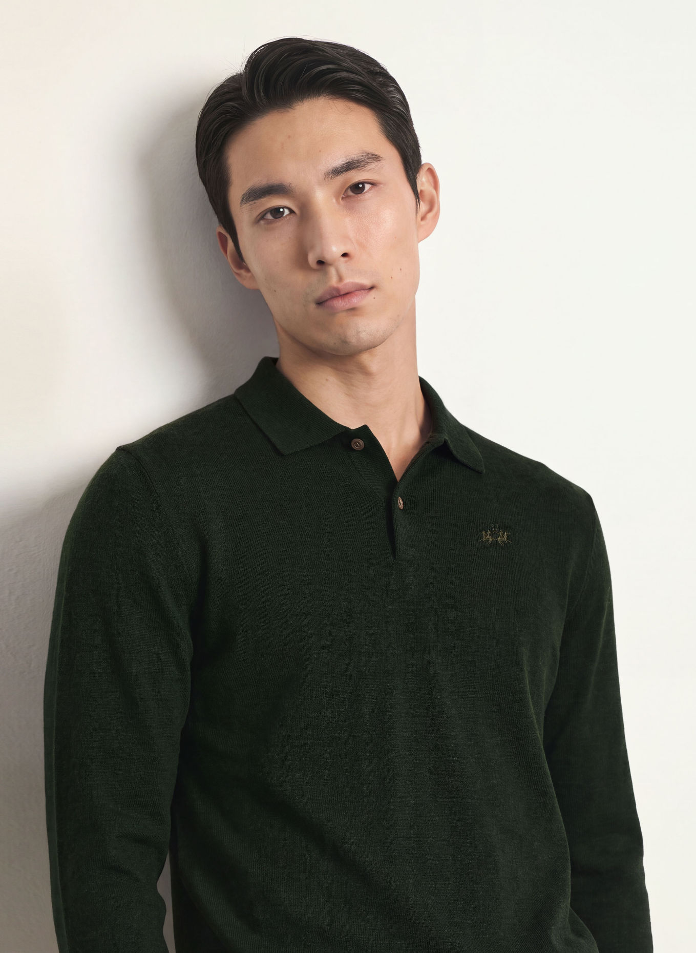LA MARTINA Sweater: DARK GREEN