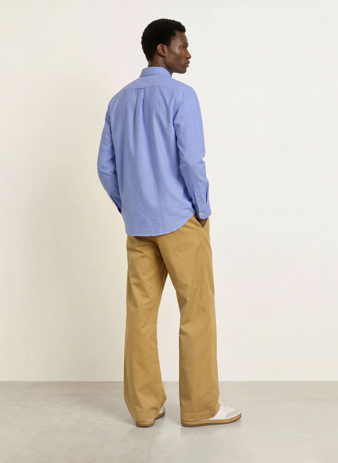 LA MARTINA Regular-Fit Oxford shirt: LIGHT BLUE