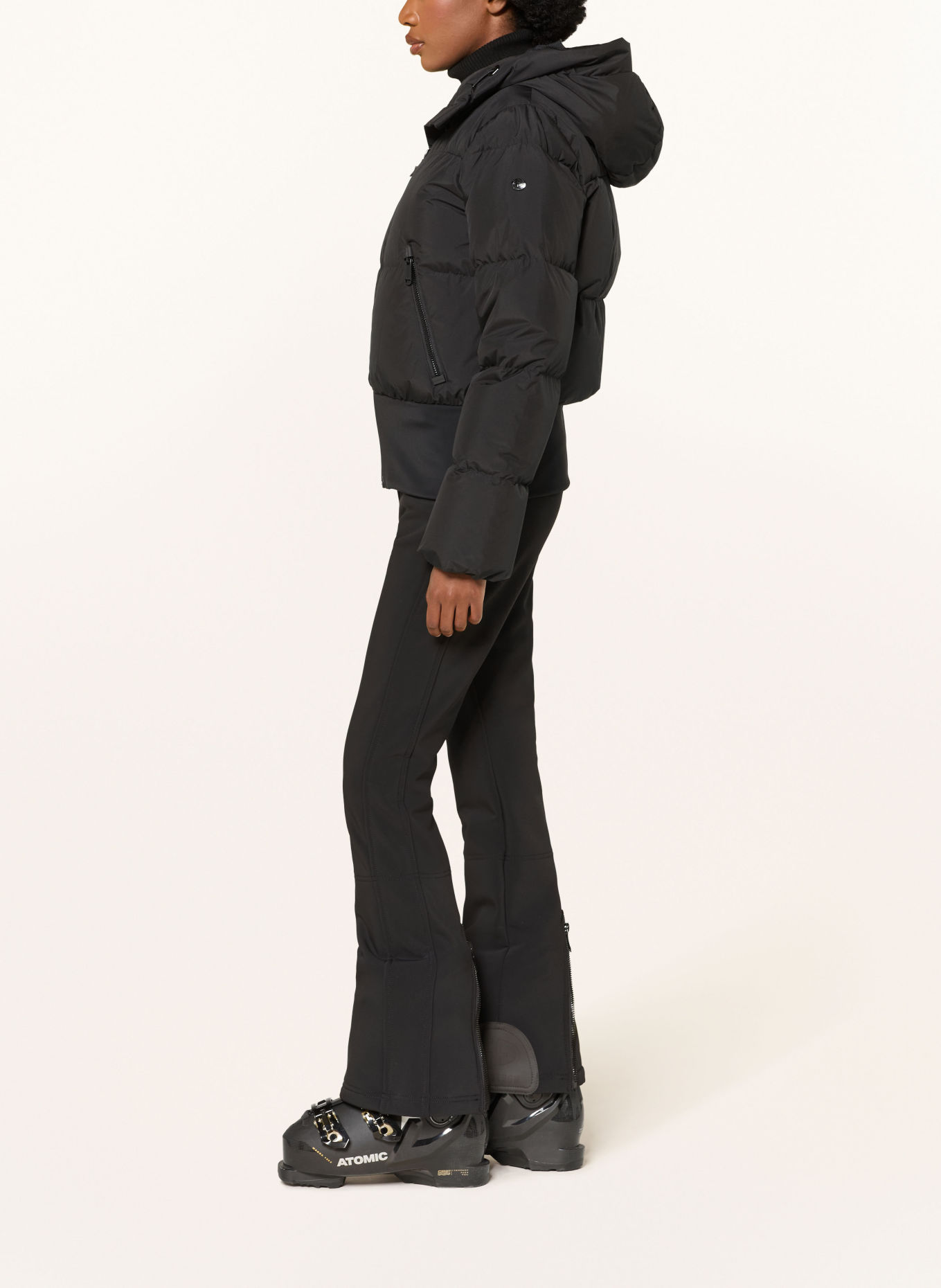 GOLDBERGH Softshell-skibroek PIPPA LONG: ZWART