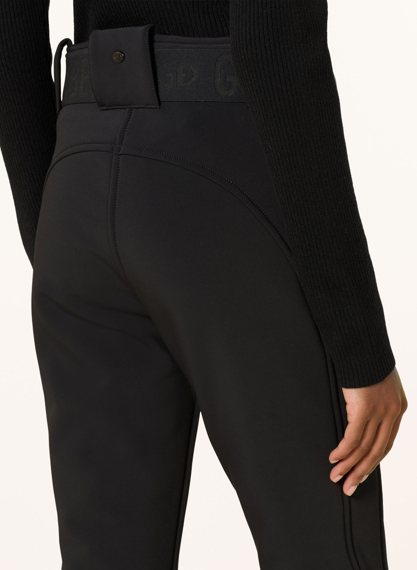 GOLDBERGH Softshell-skibroek PIPPA LONG: ZWART
