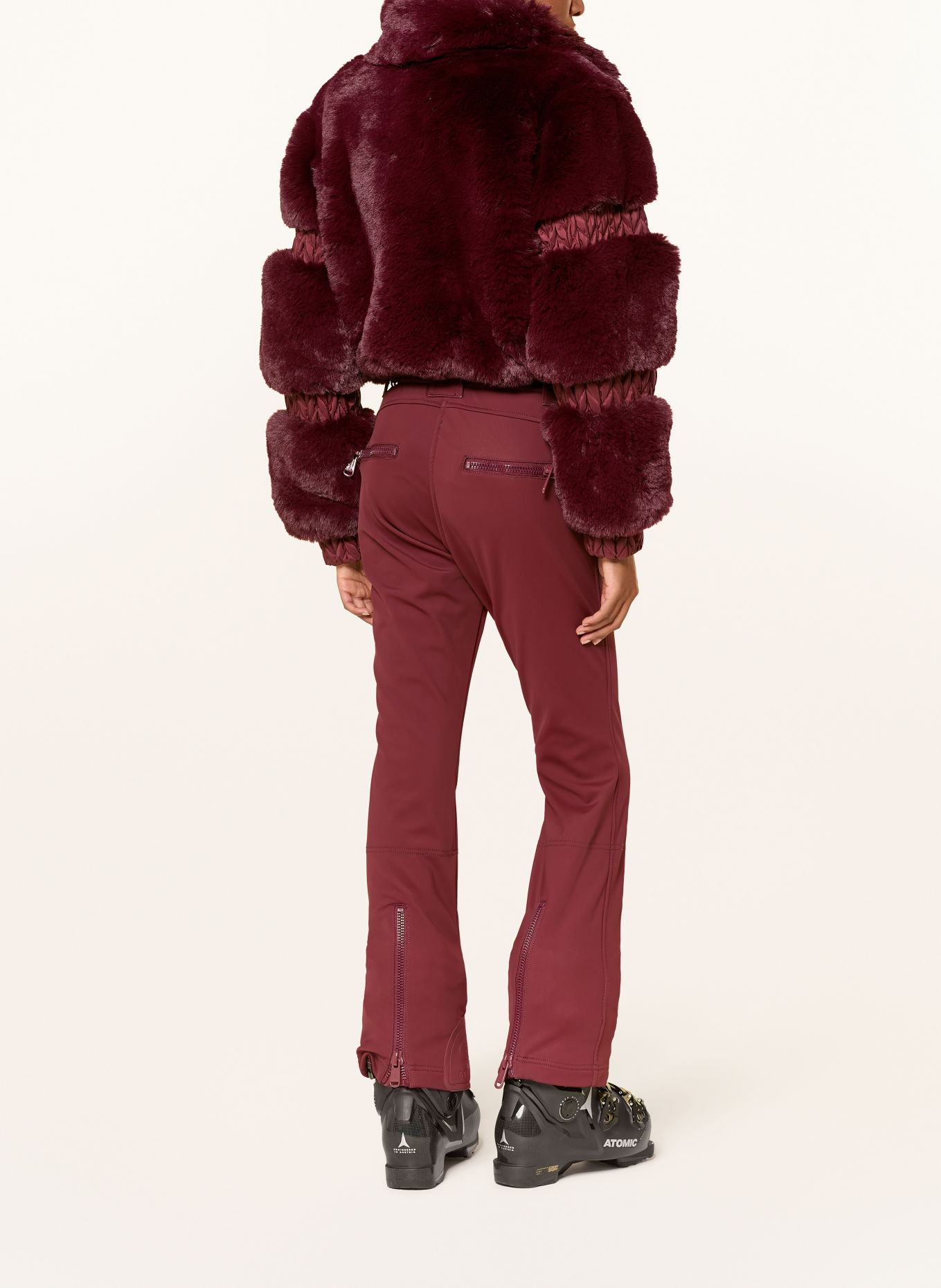 GOLDBERGH Combinaison de ski LIEKE: ROUGE FONCÉ