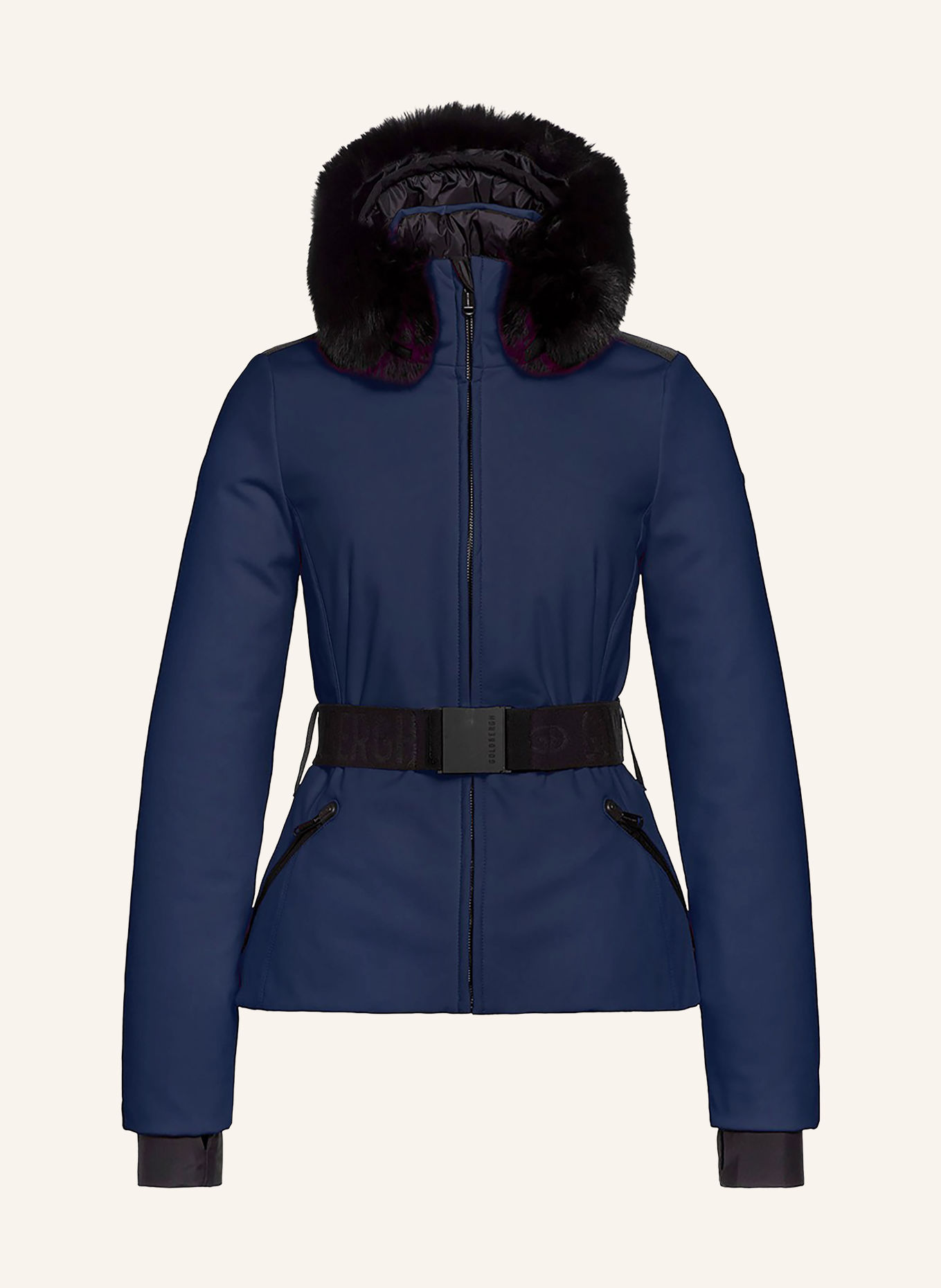 GOLDBERGH Veste de ski HIDA: BLEU FONCÉ / NOIR