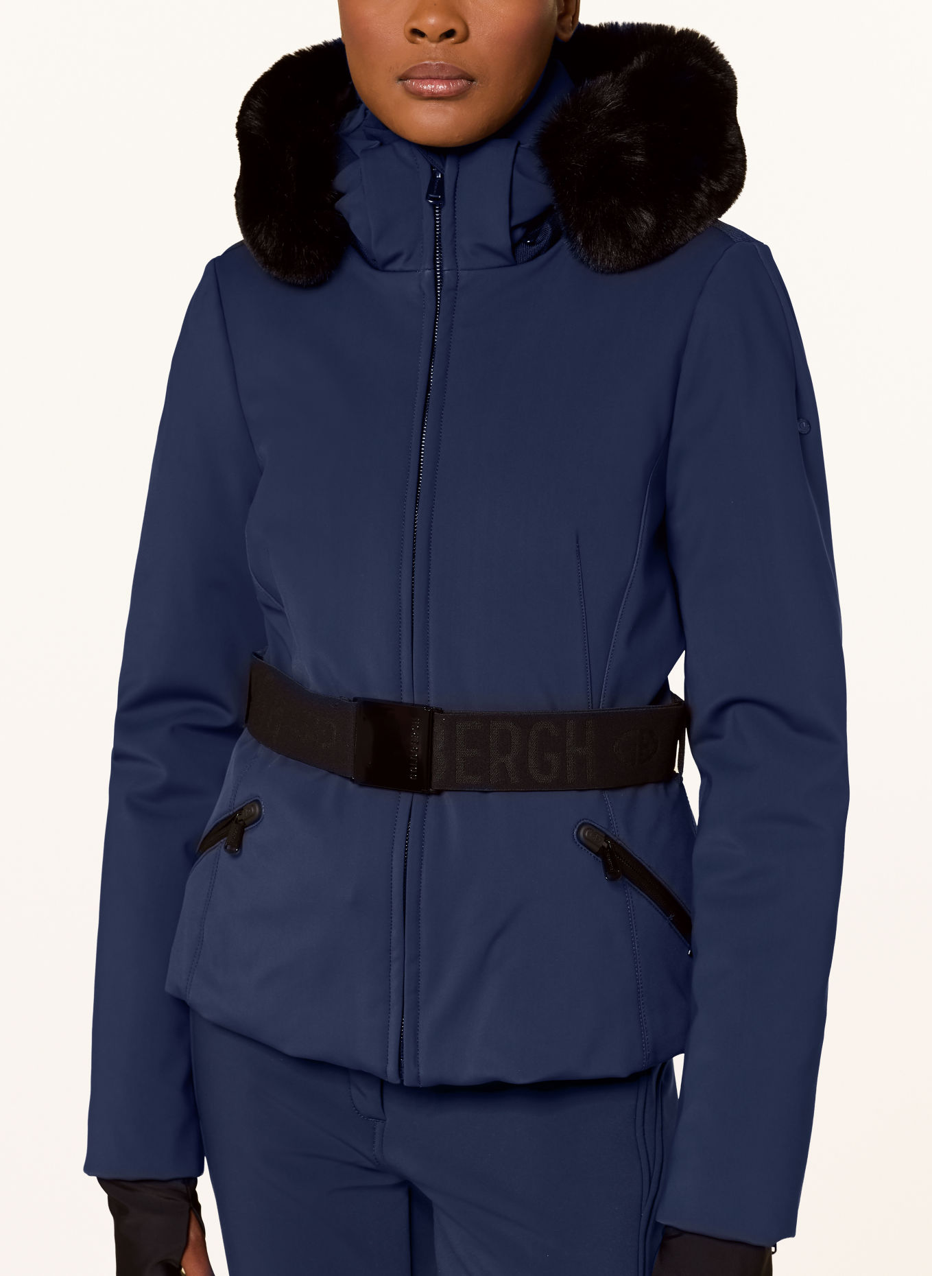 GOLDBERGH Veste de ski HIDA: BLEU FONCÉ / NOIR