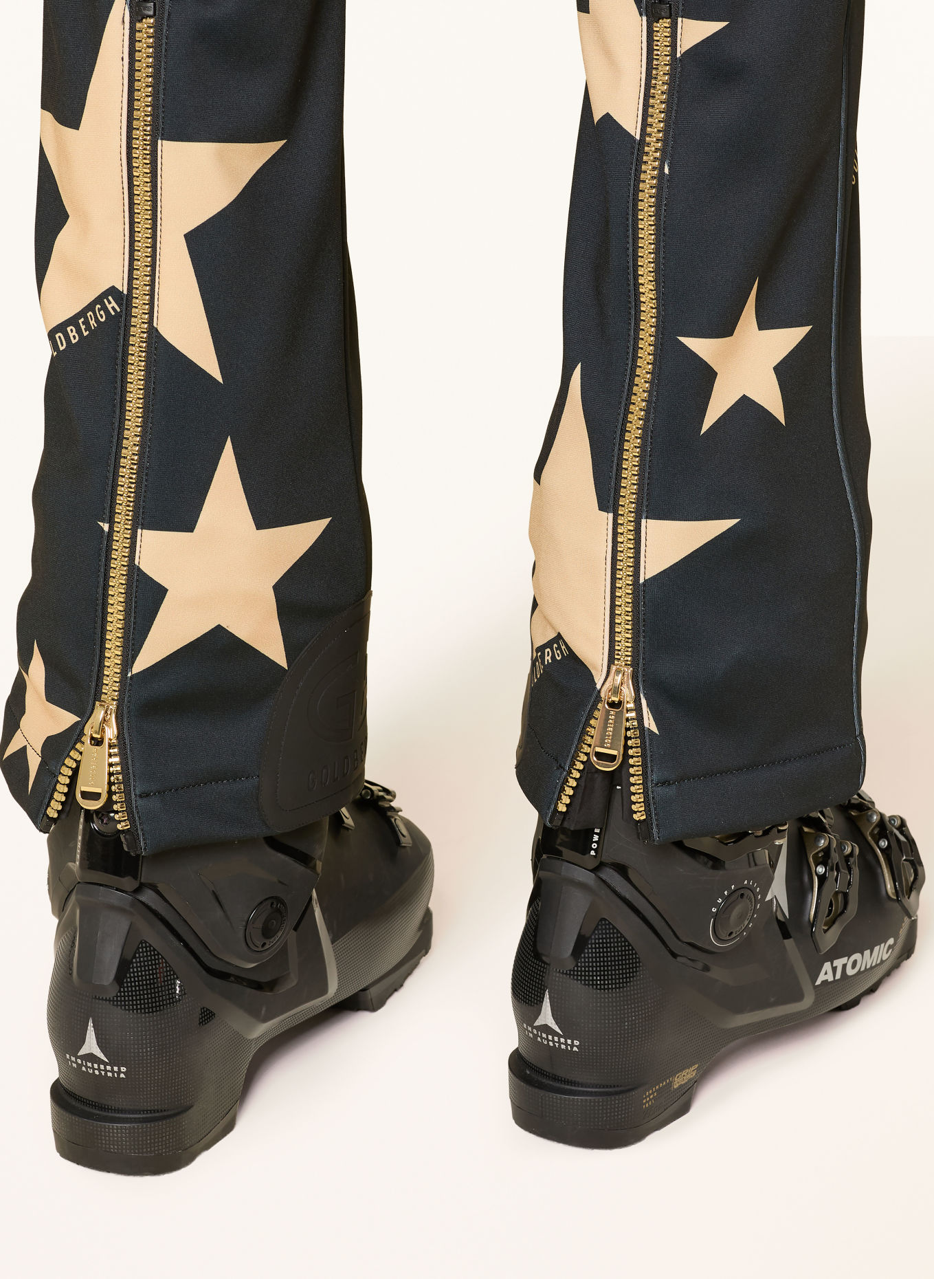 GOLDBERGH Softshell-Skihose SAKUYA: SCHWARZ / GOLD