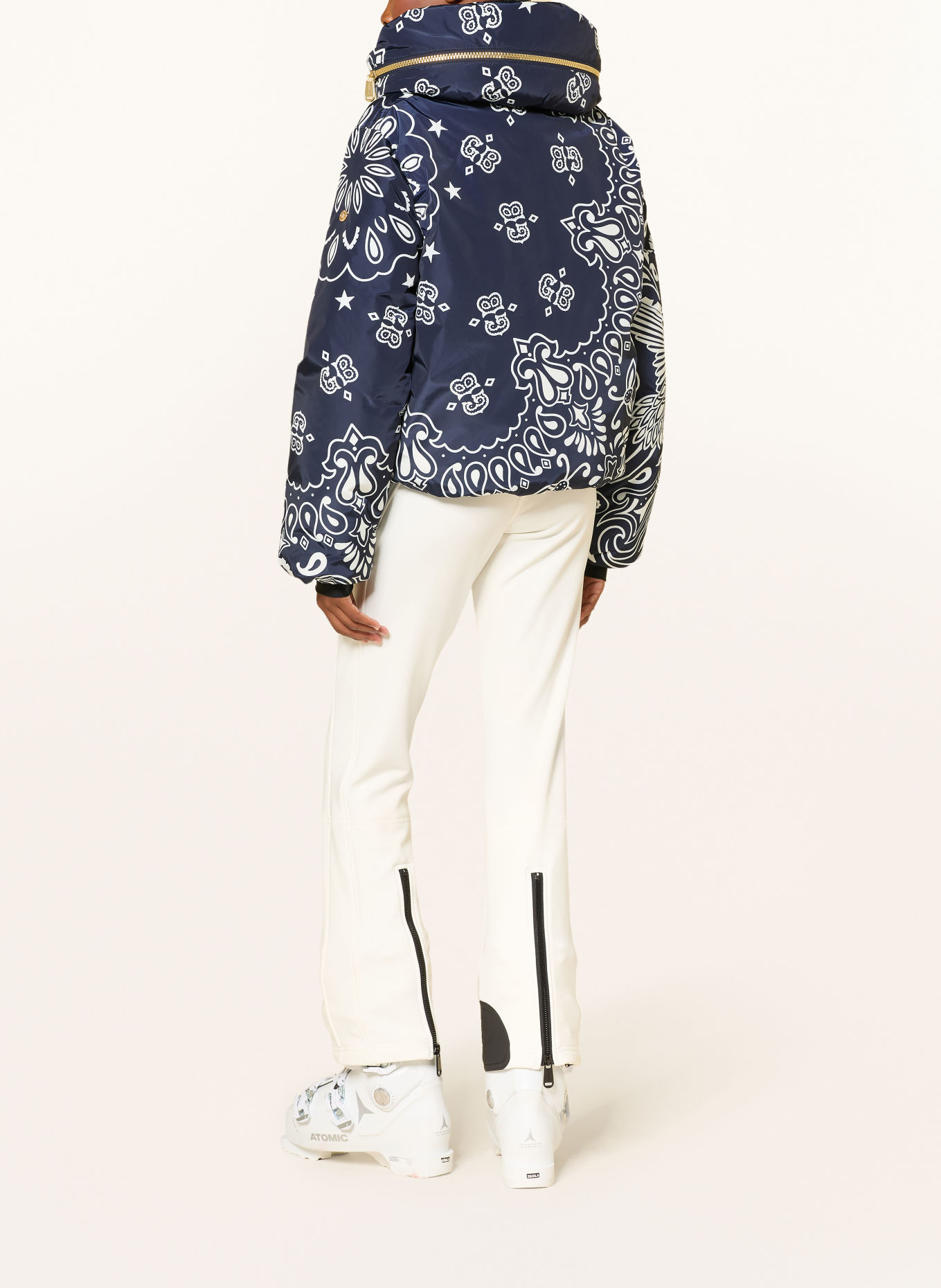 GOLDBERGH Pantaloni de schi Softshell PIPPA: ALB