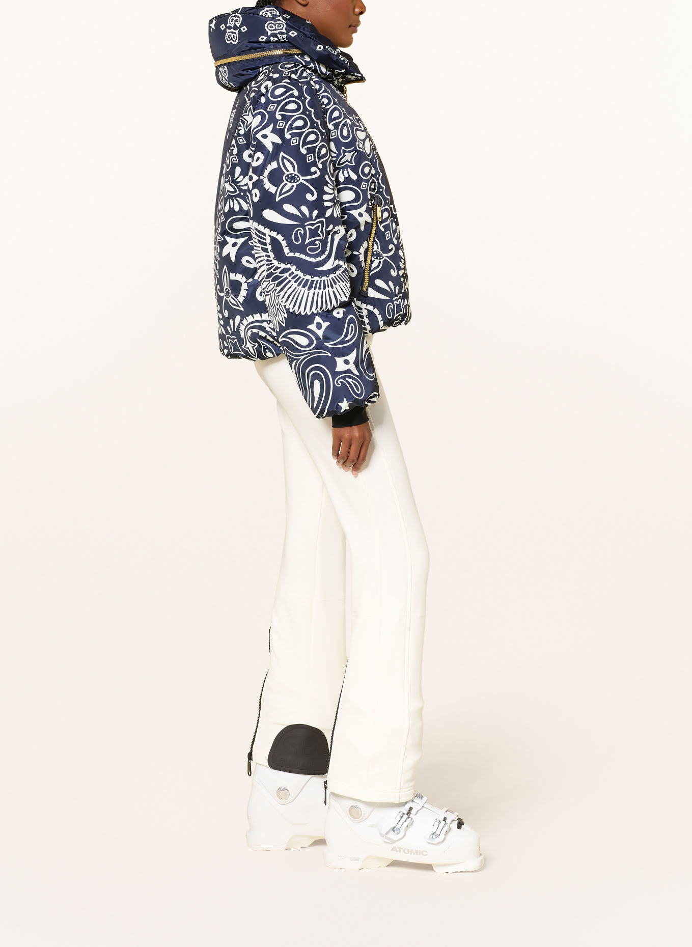 GOLDBERGH Pantaloni de schi Softshell PIPPA: ALB