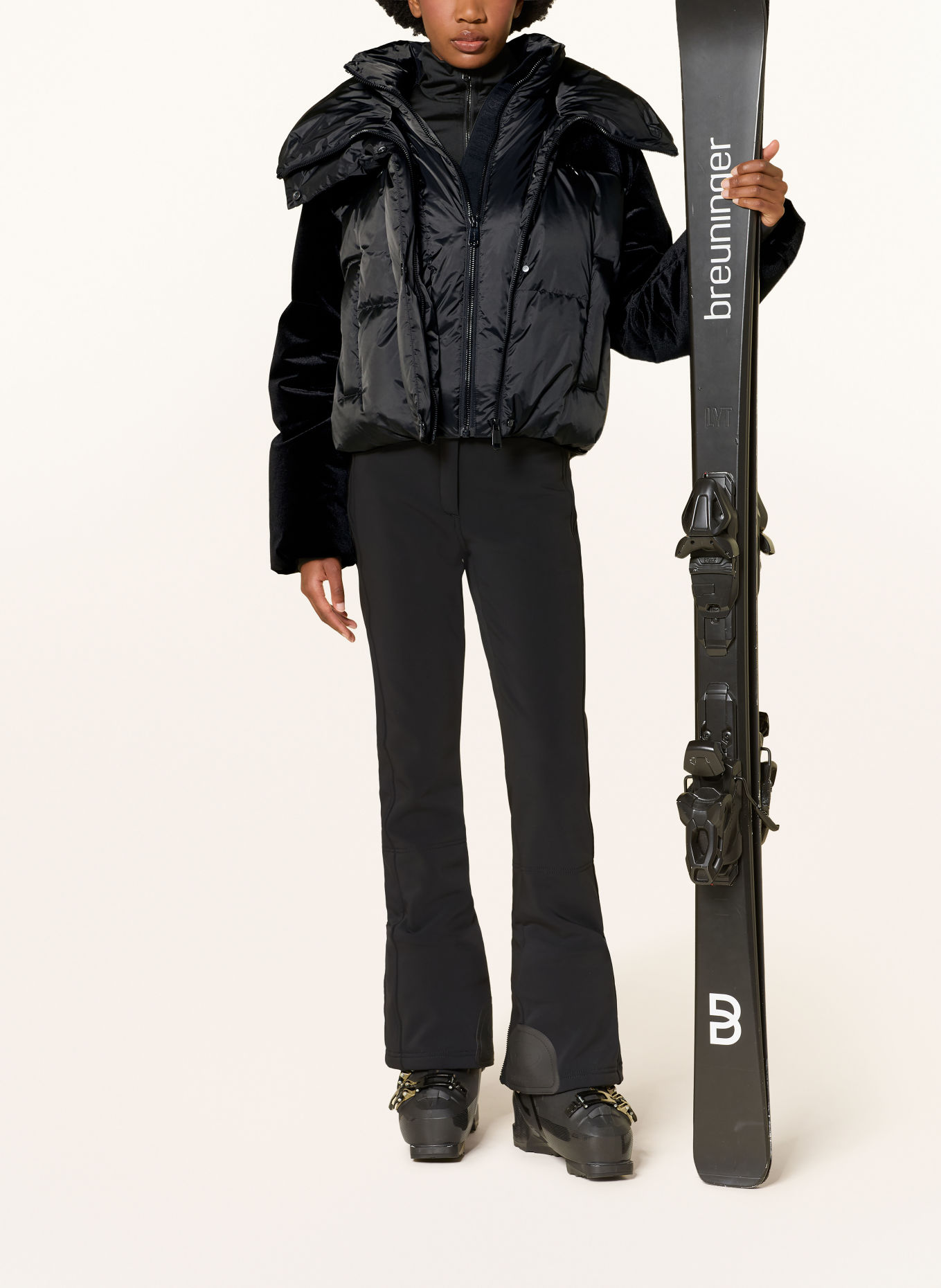 GOLDBERGH YUME Down ski jacket: BLACK