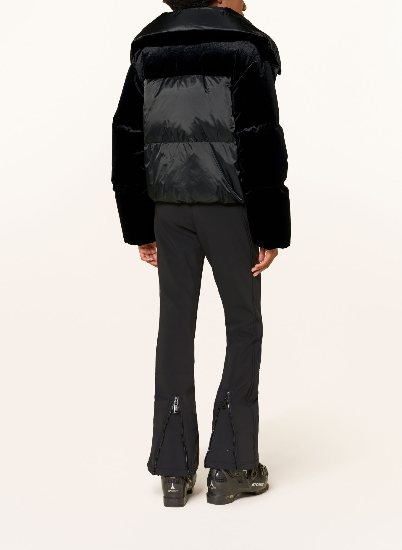GOLDBERGH YUME Down ski jacket: BLACK