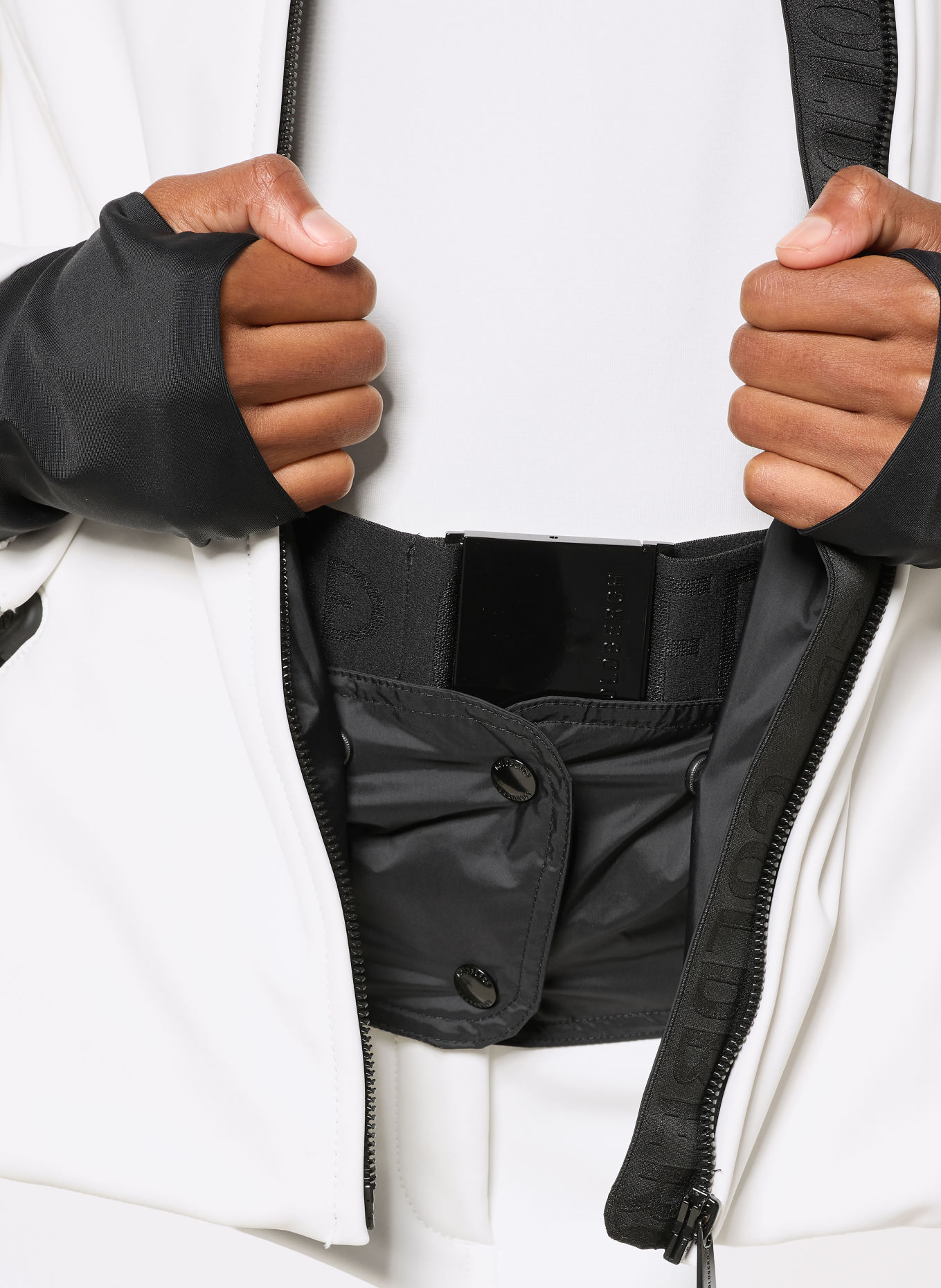 GOLDBERGH Veste de ski en duvet KOI: BLANC
