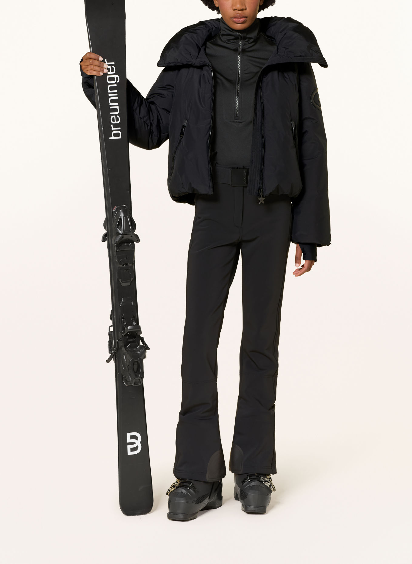 GOLDBERGH PORTER Down ski jacket: BLACK
