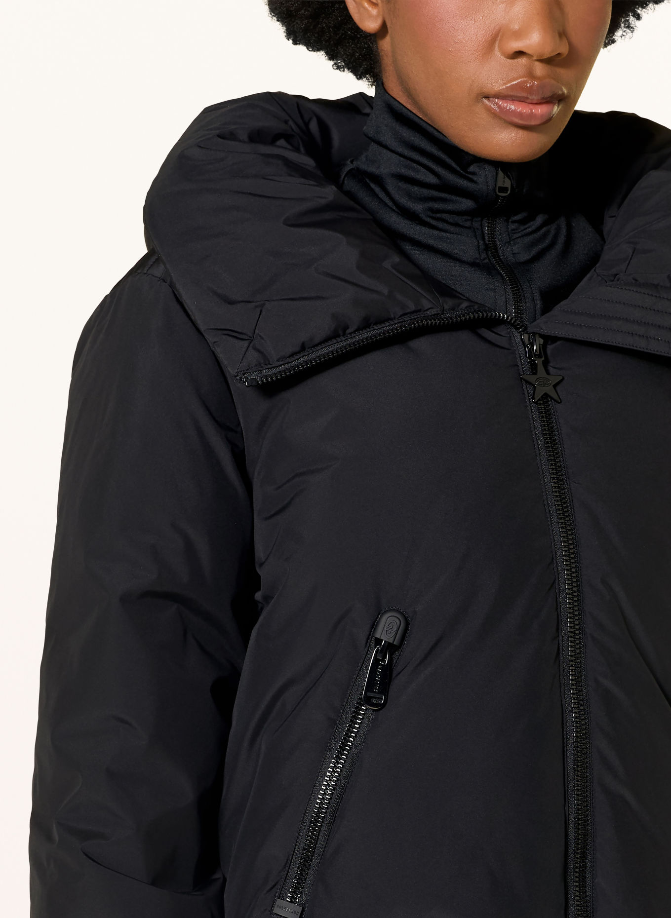 GOLDBERGH PORTER Down ski jacket: BLACK