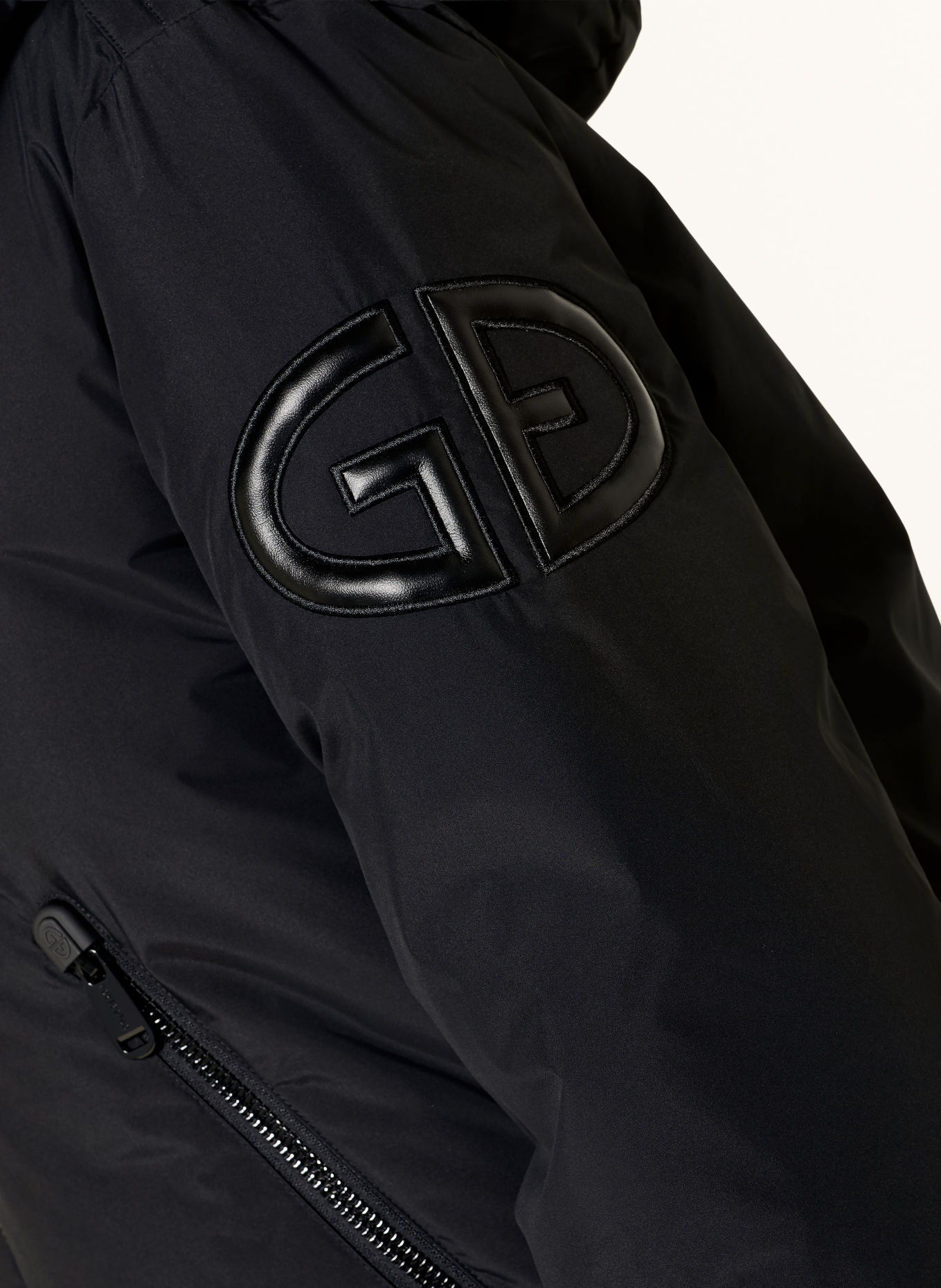 GOLDBERGH PORTER Down ski jacket: BLACK