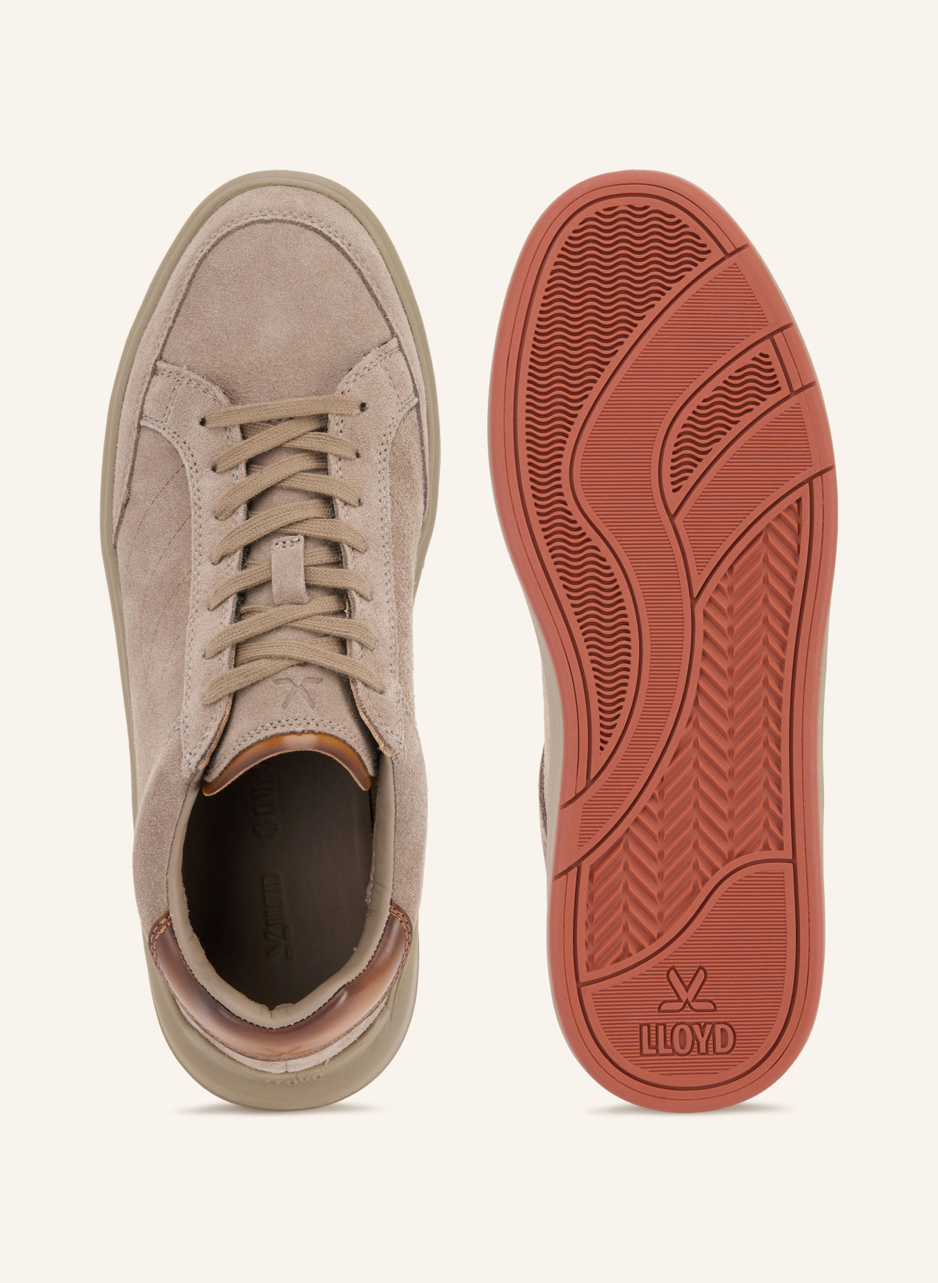 LLOYD Sneakersy NAVO 110: BÉŽOVÁ