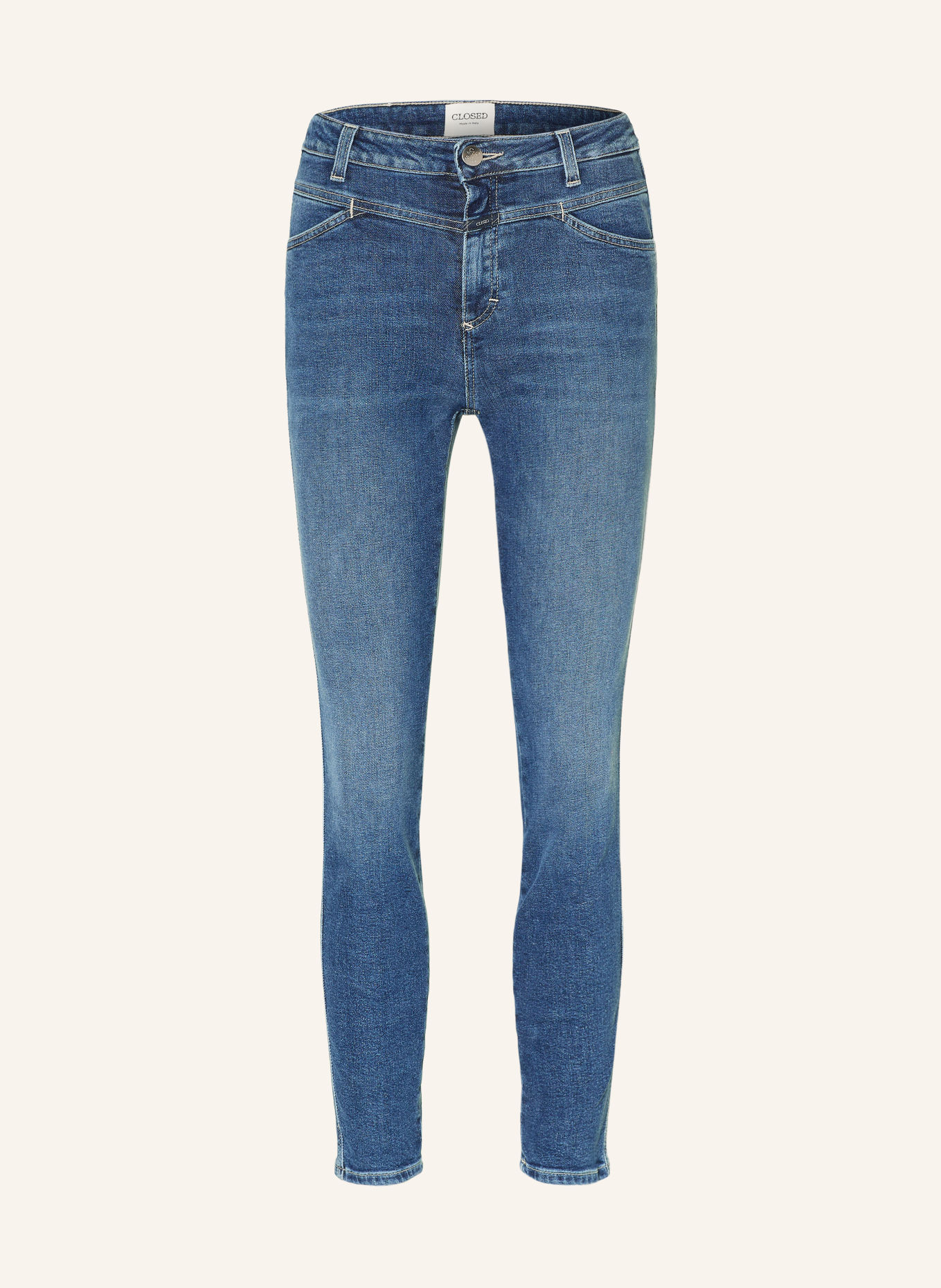 CLOSED Skinny Jeans SKINNY PUSHER: MBL MID BLUE