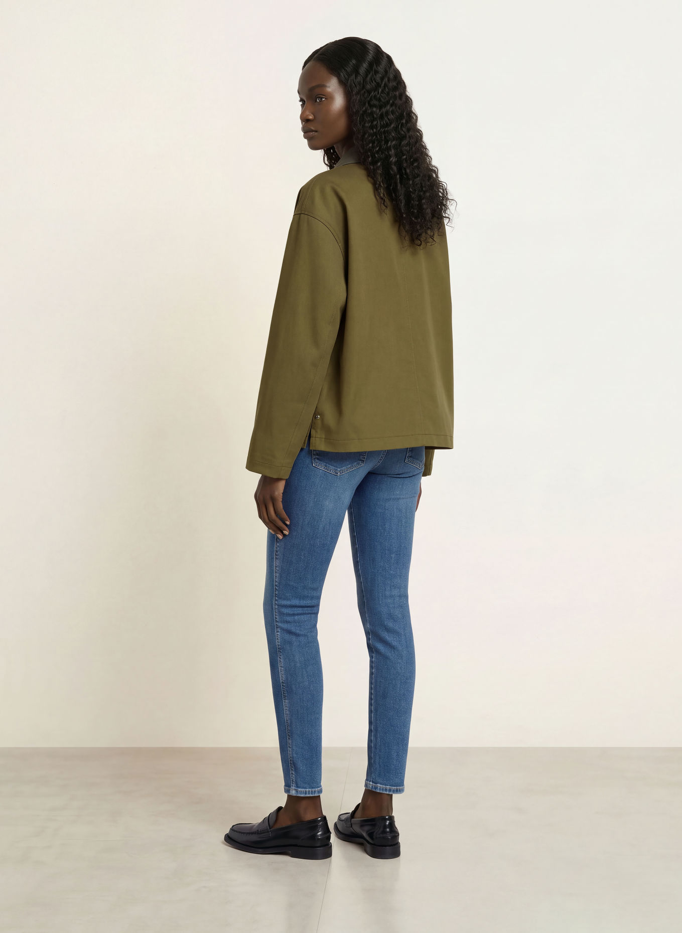 CLOSED Skinny Jeans SKINNY PUSHER: MBL MID BLUE
