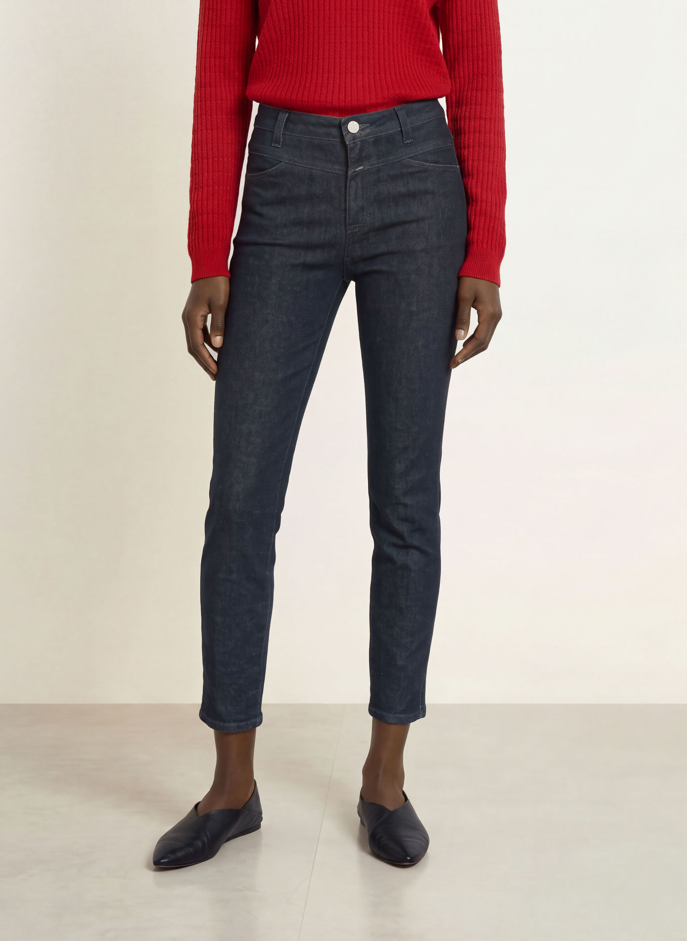CLOSED Skinny jeans SKINNY PUSHER: DBL DARK BLUE