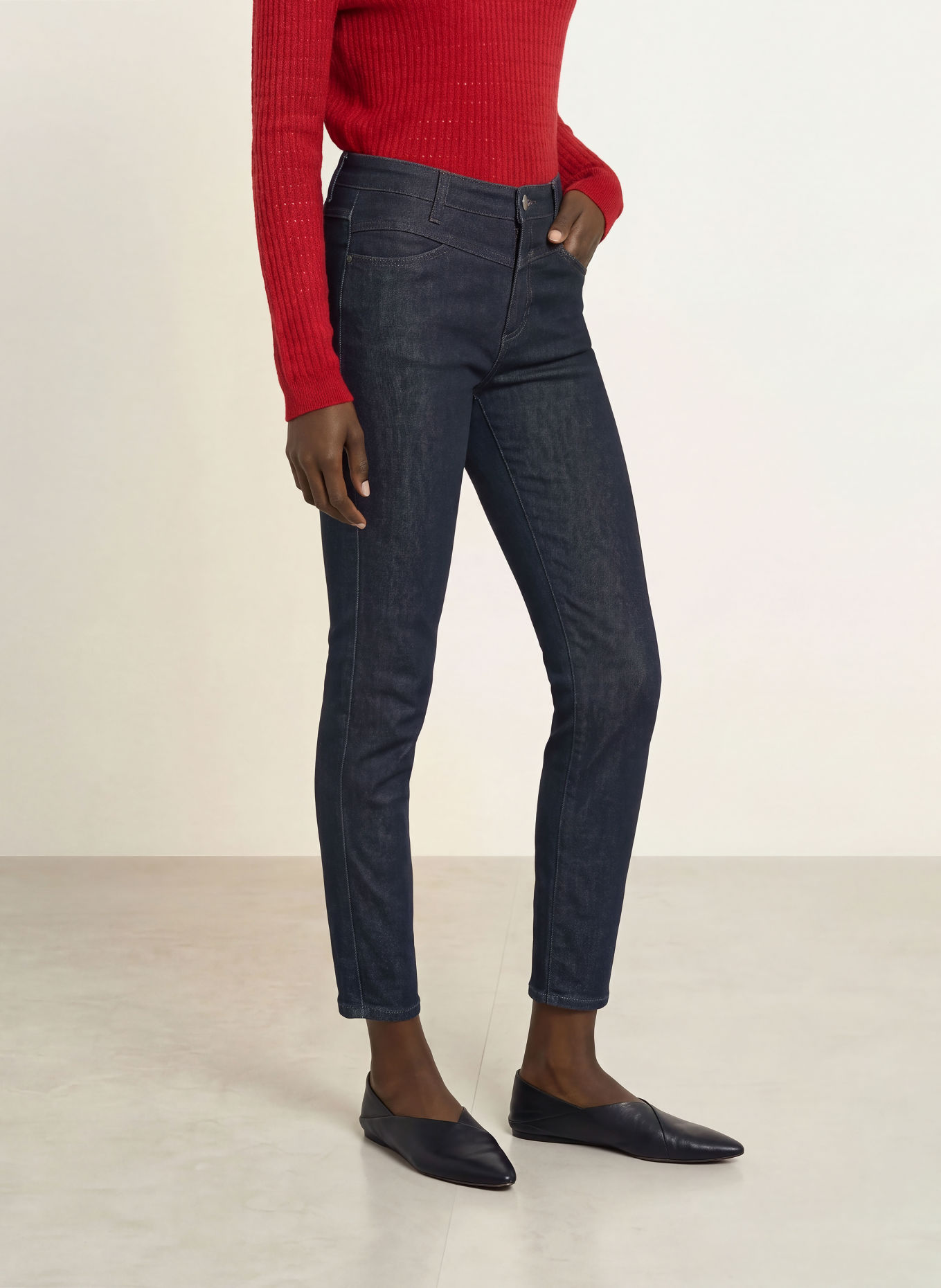 CLOSED Skinny jeans SKINNY PUSHER: DBL DARK BLUE