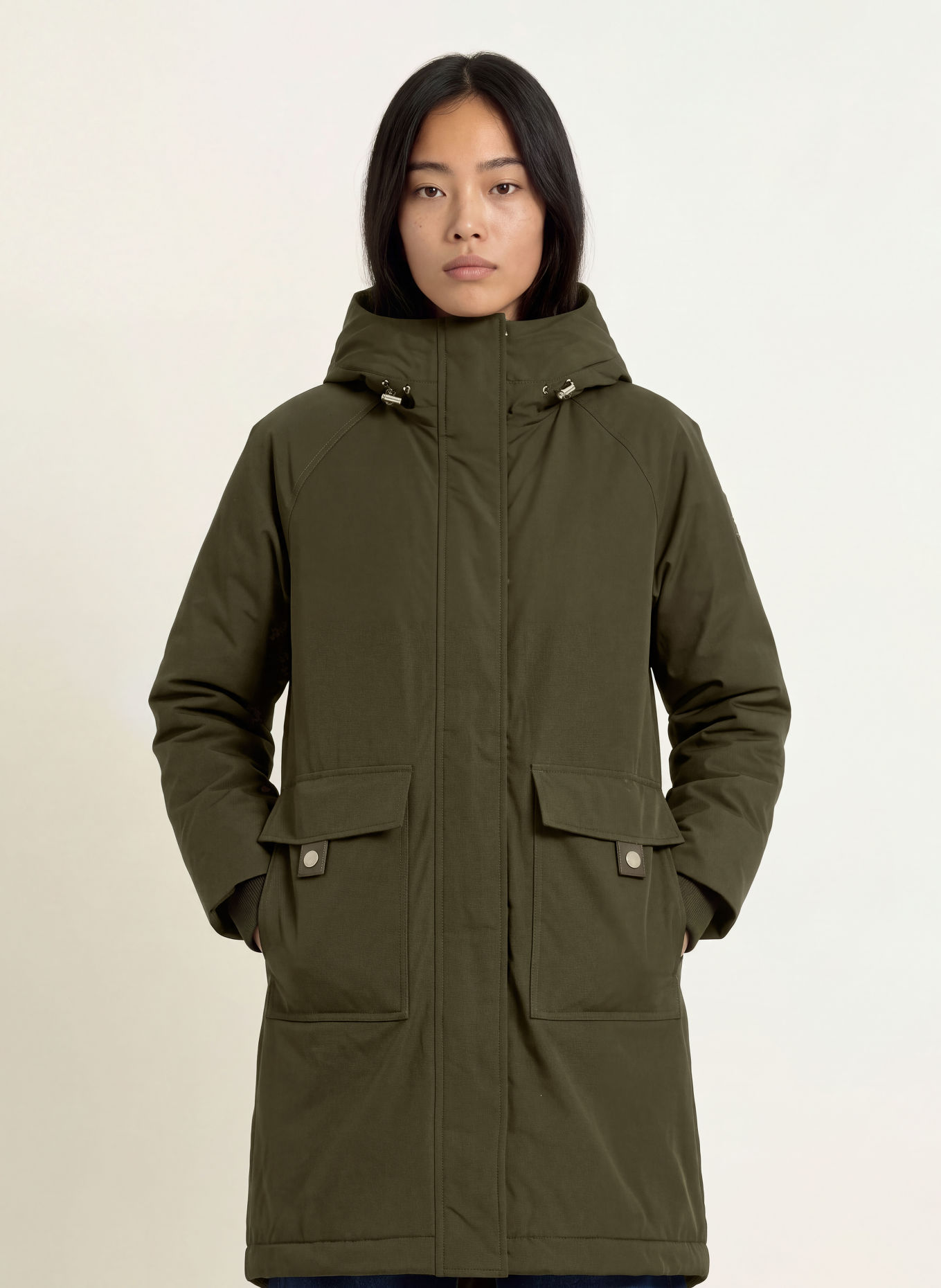 MOS MOSH MMCALI Parka: DARK GREEN