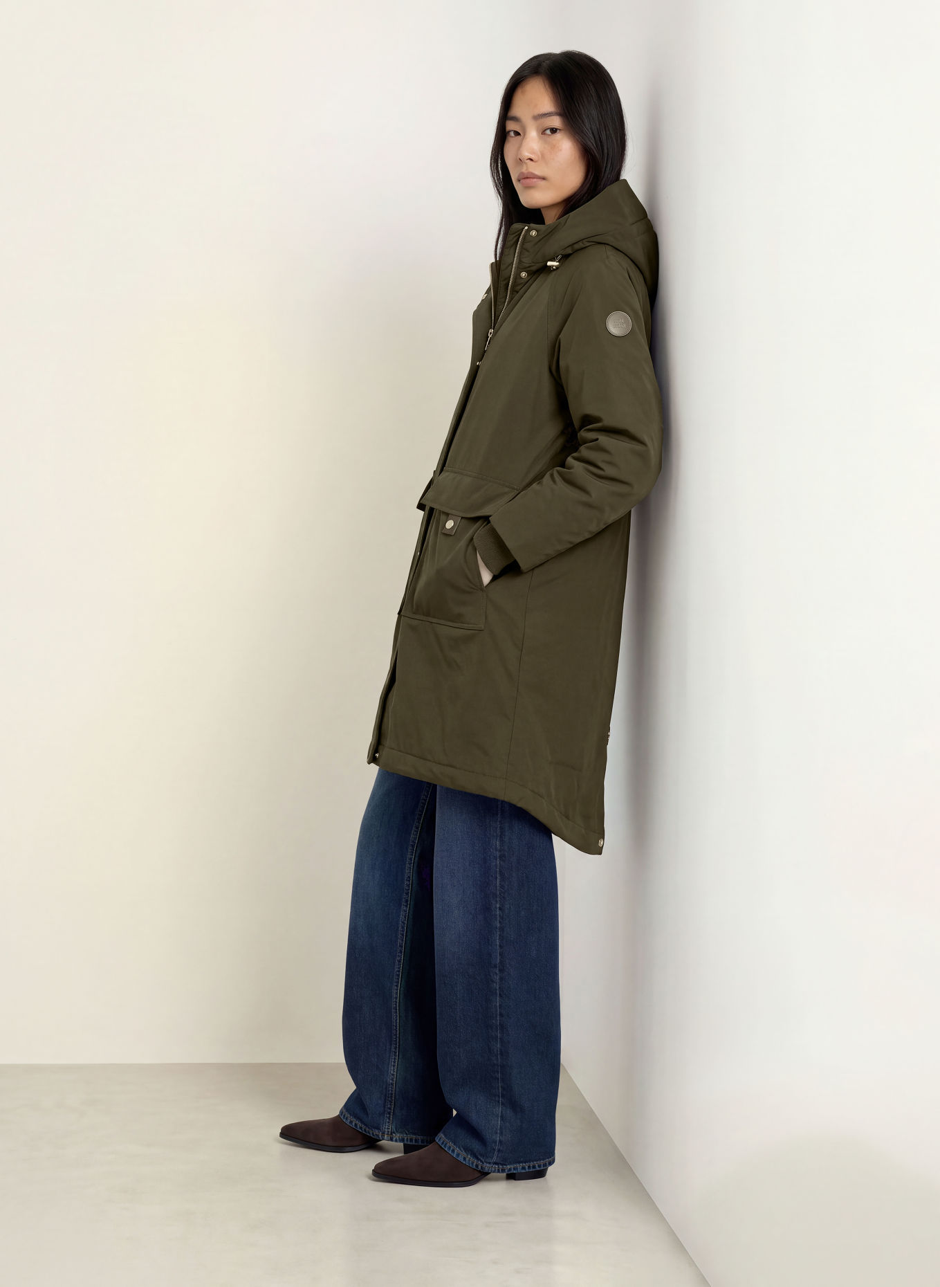 MOS MOSH MMCALI Parka: DARK GREEN