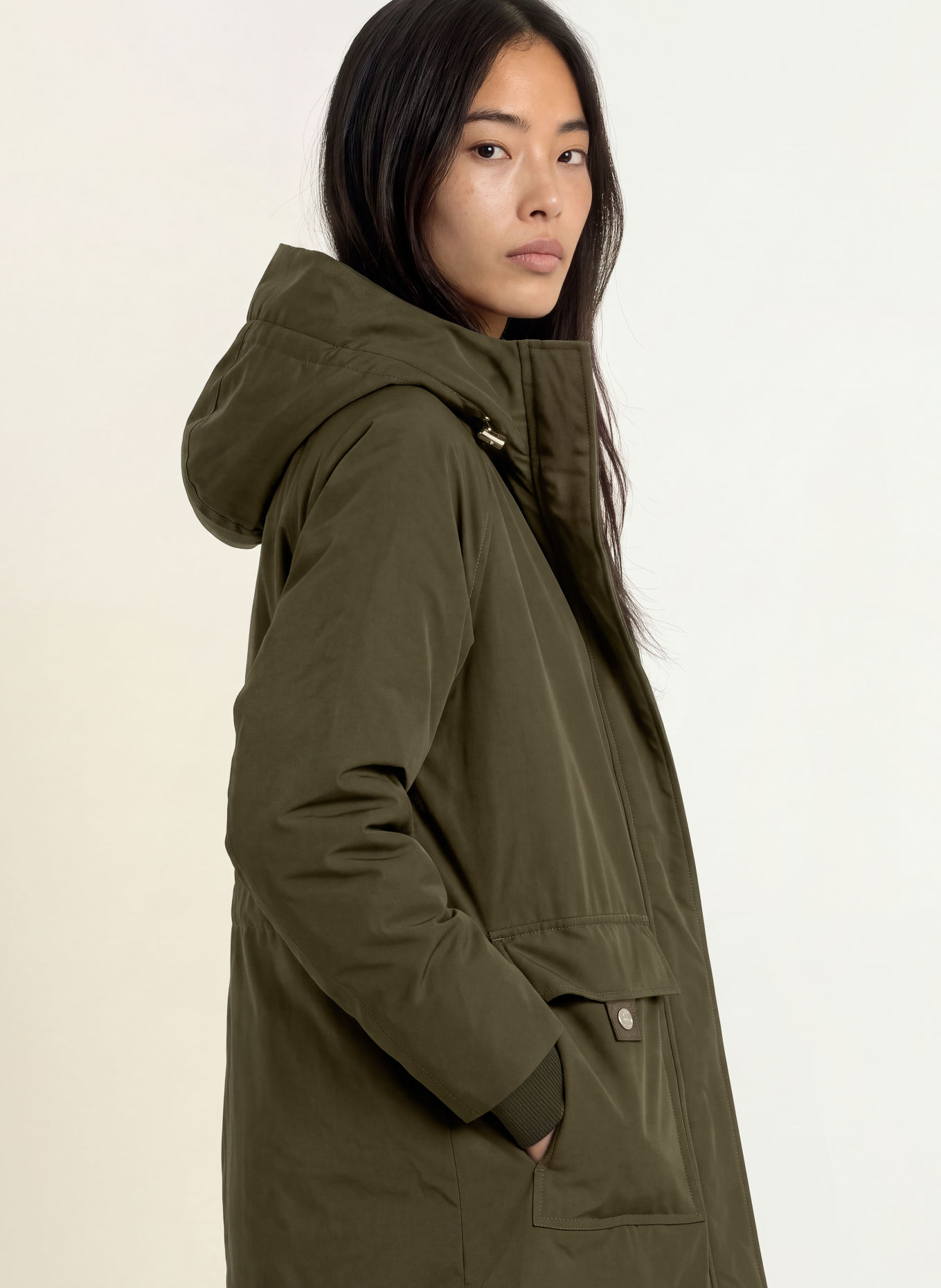 MOS MOSH MMCALI Parka: DARK GREEN