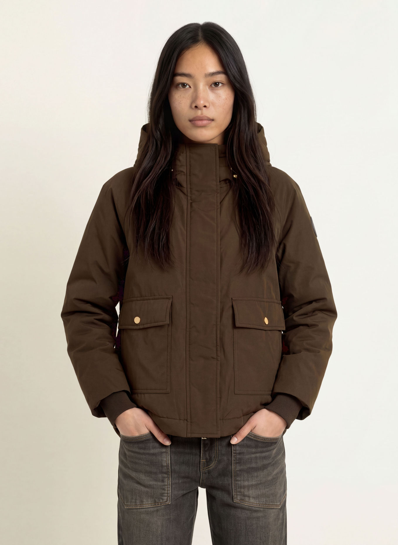 MOS MOSH MMOPHELIA CALI Jacket: DARK BROWN