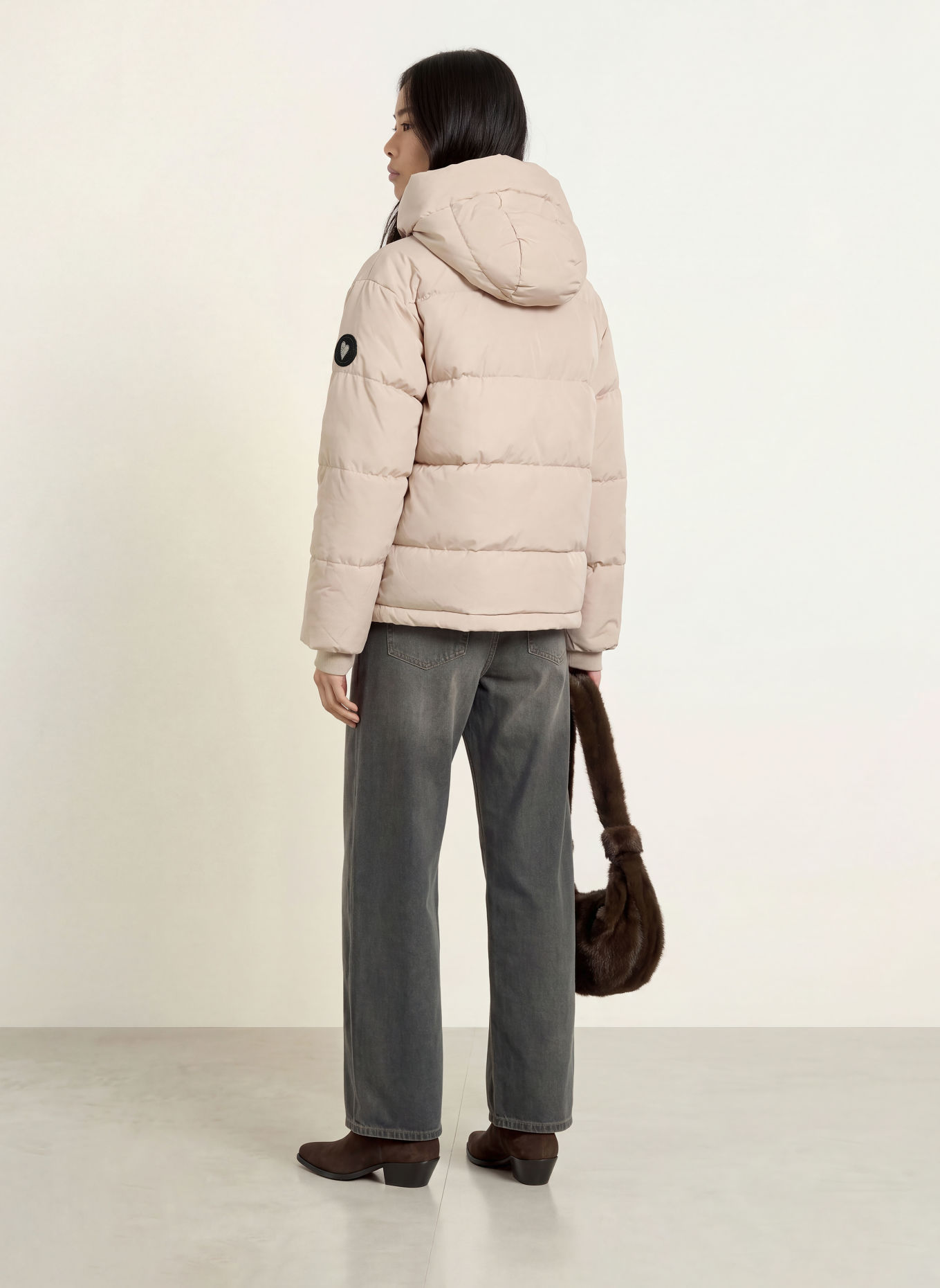 MOS MOSH MMNOVA JILLY Down Jacket: CREAM