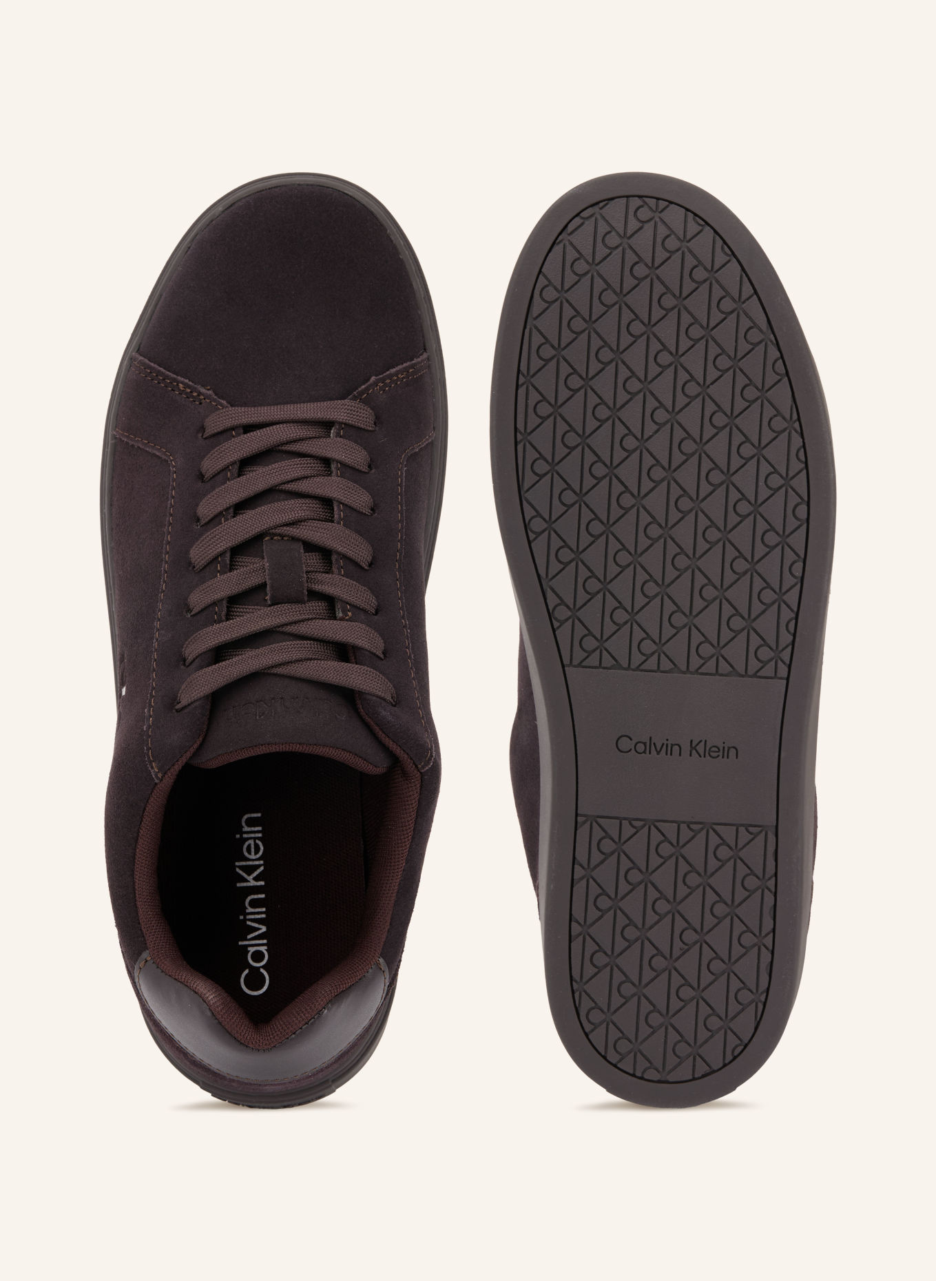 Calvin Klein Sneakers: DARK BROWN