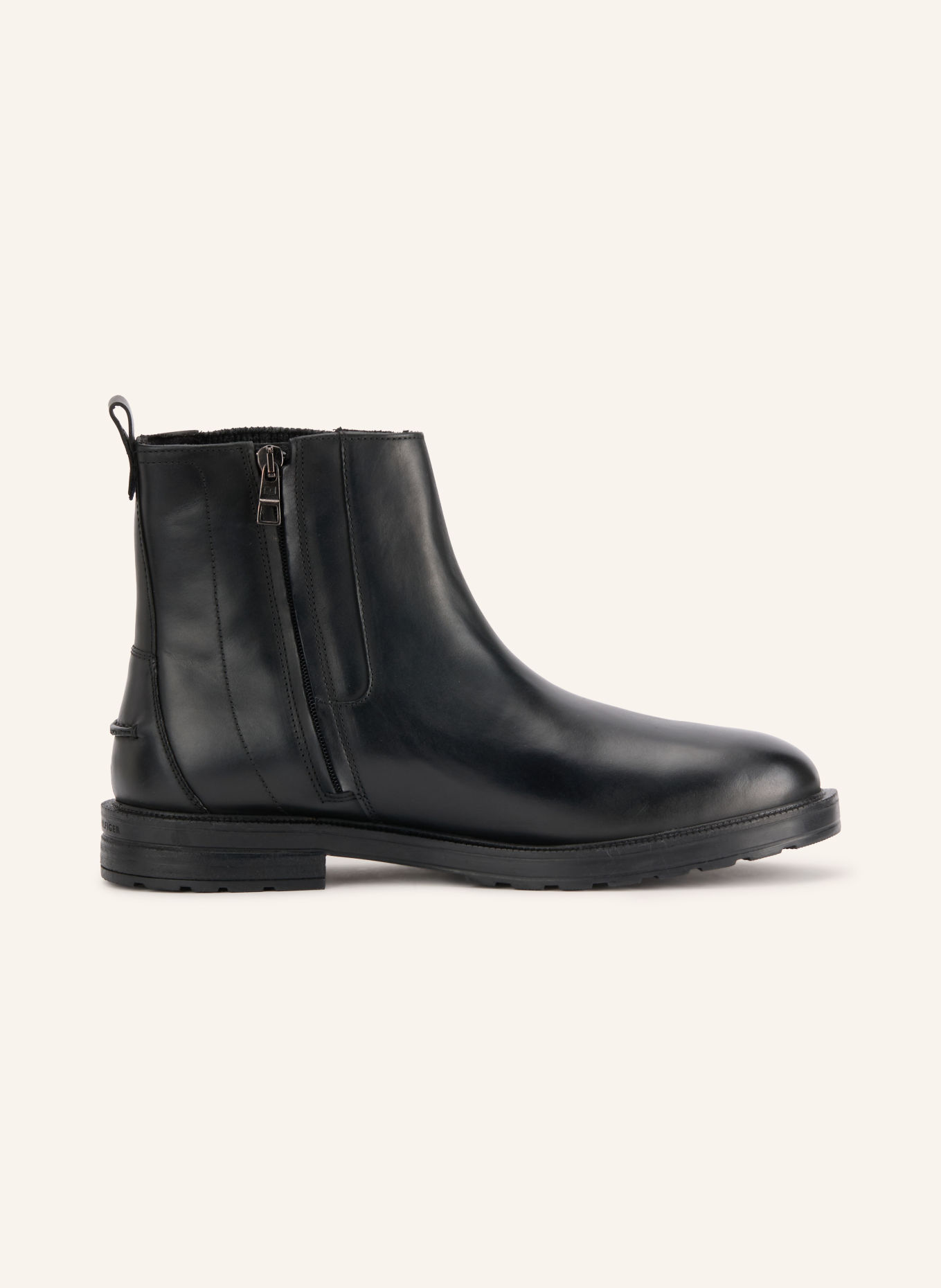 TOMMY HILFIGER Chelsea-Boots: SCHWARZ