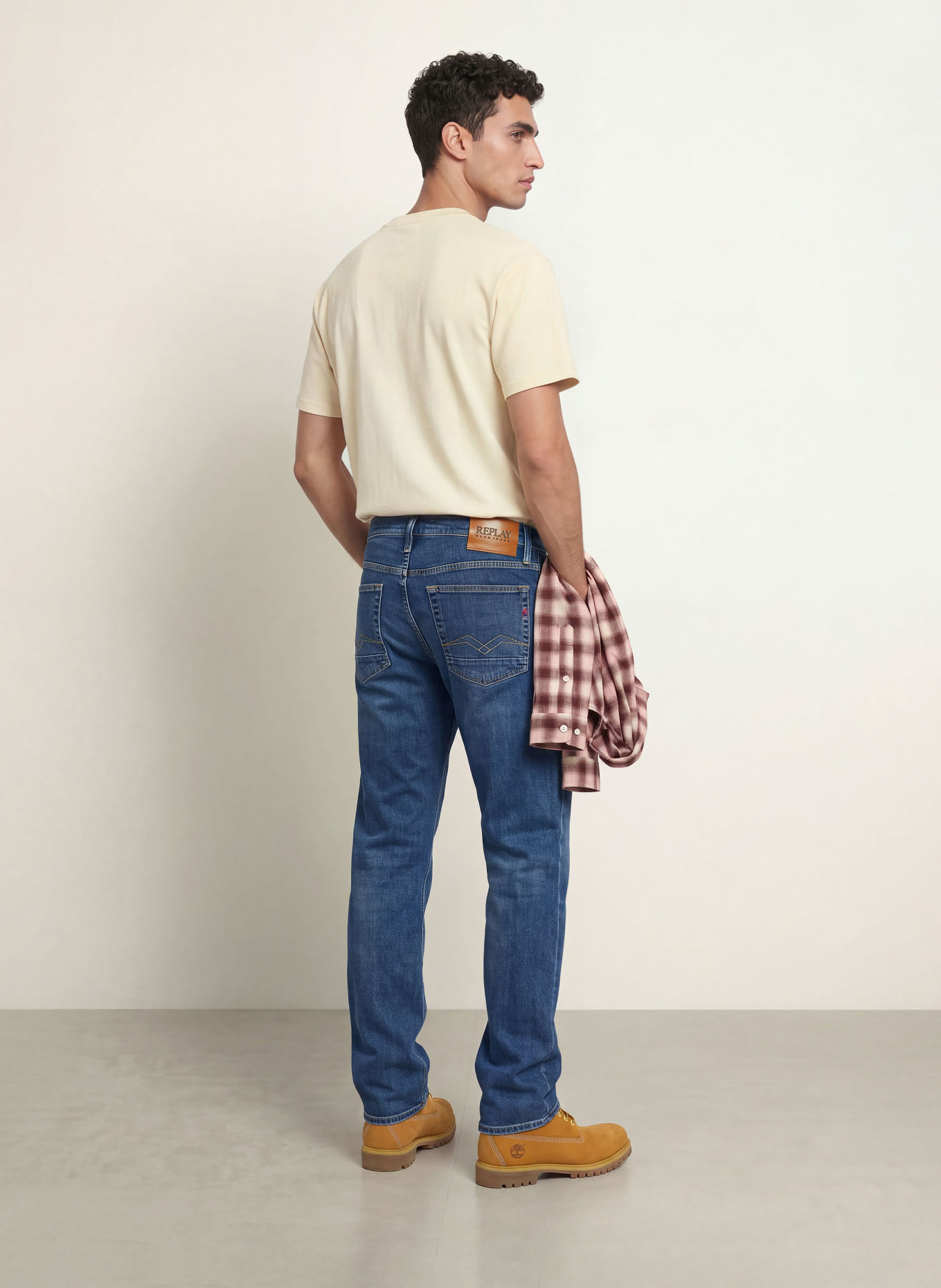 REPLAY Jeans AIDEEN Straight Fit: C009 MEDIUM BLUE