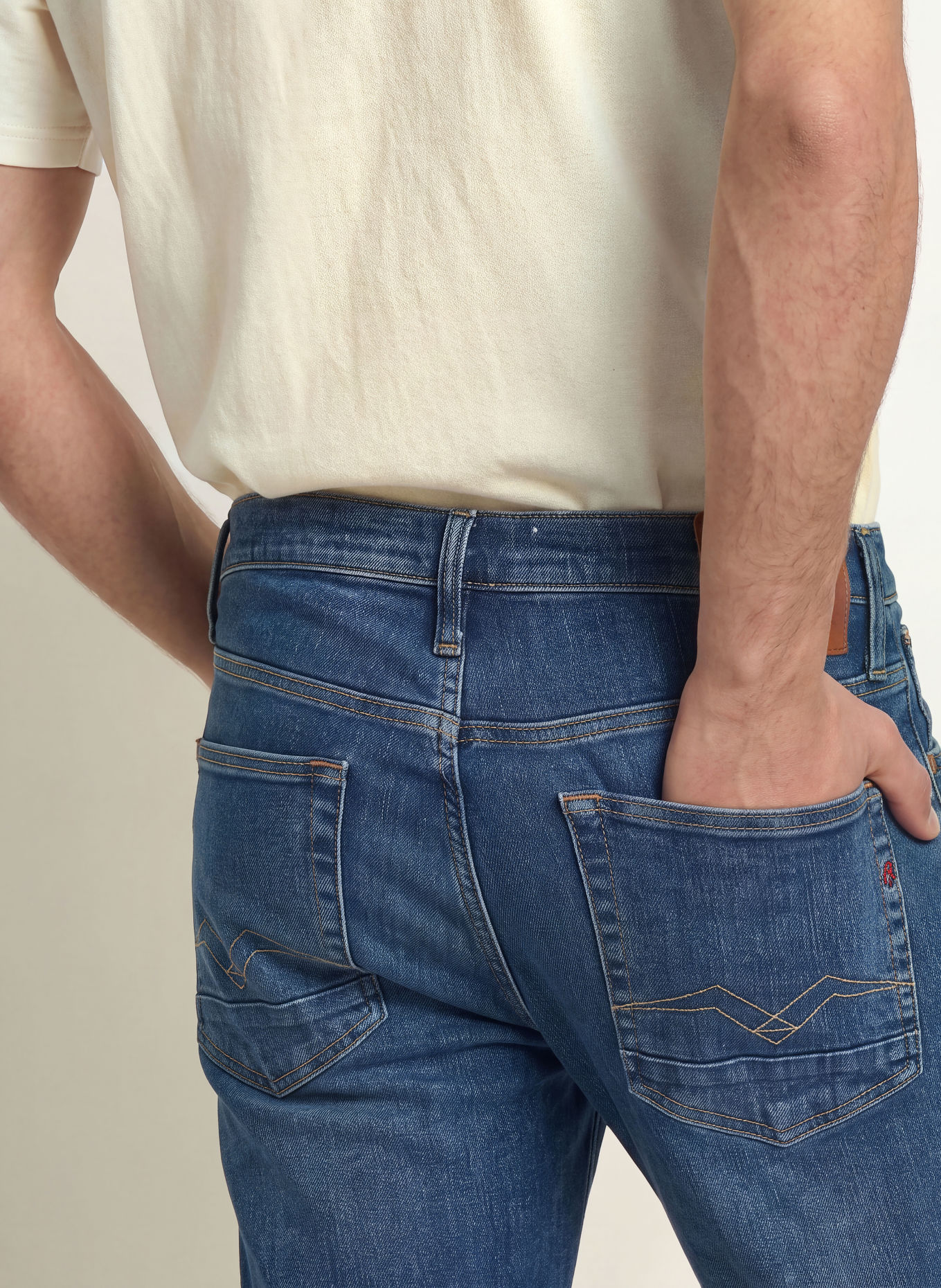 REPLAY Jeans AIDEEN Straight Fit: C009 MEDIUM BLUE