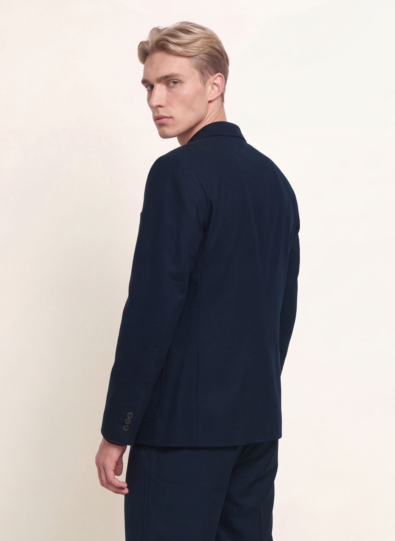 SCOTCH & SODA Regular-Fit Suit Jacket: 401 NAVY