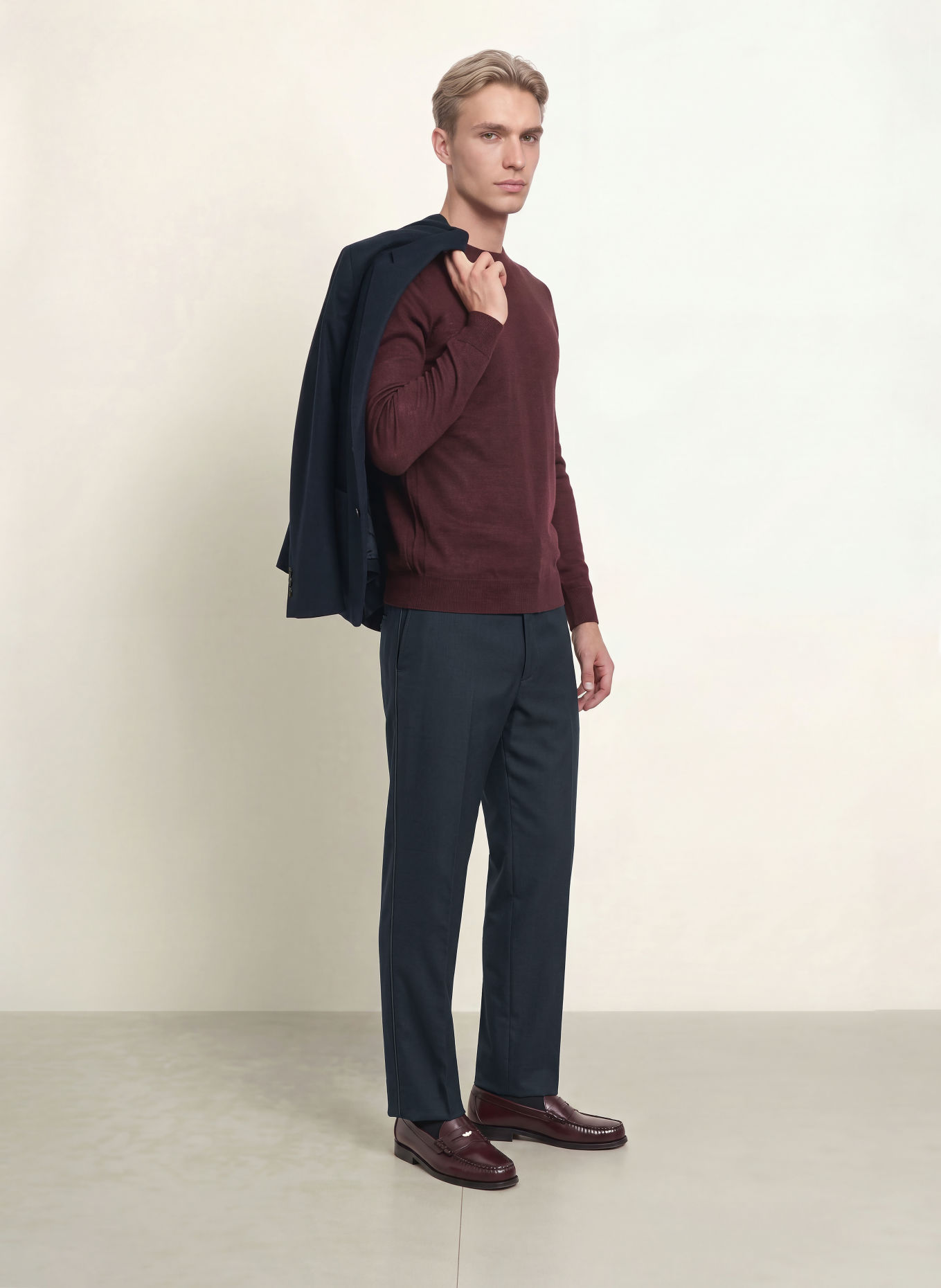 SCOTCH & SODA OTIS Regular Fit Suit Trousers: 401 NAVY
