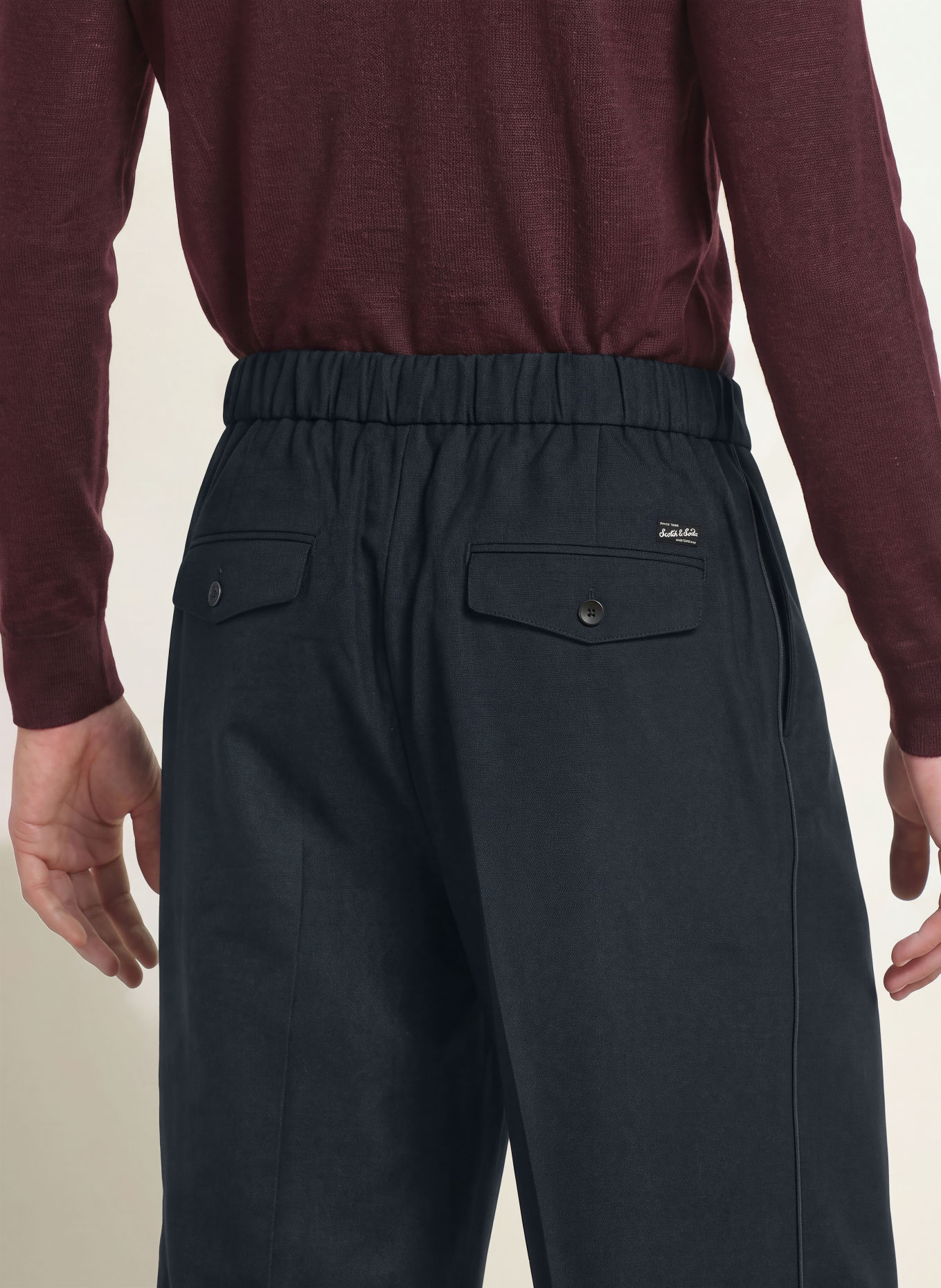 SCOTCH & SODA OTIS Regular Fit Suit Trousers: 401 NAVY