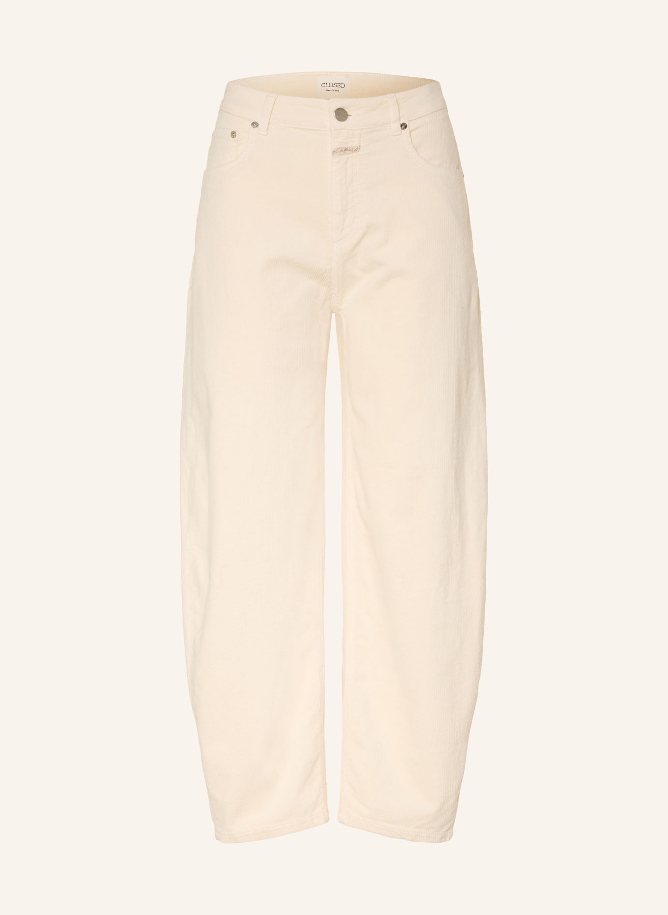 CLOSED JAZZIE Cord Pants: CREAM