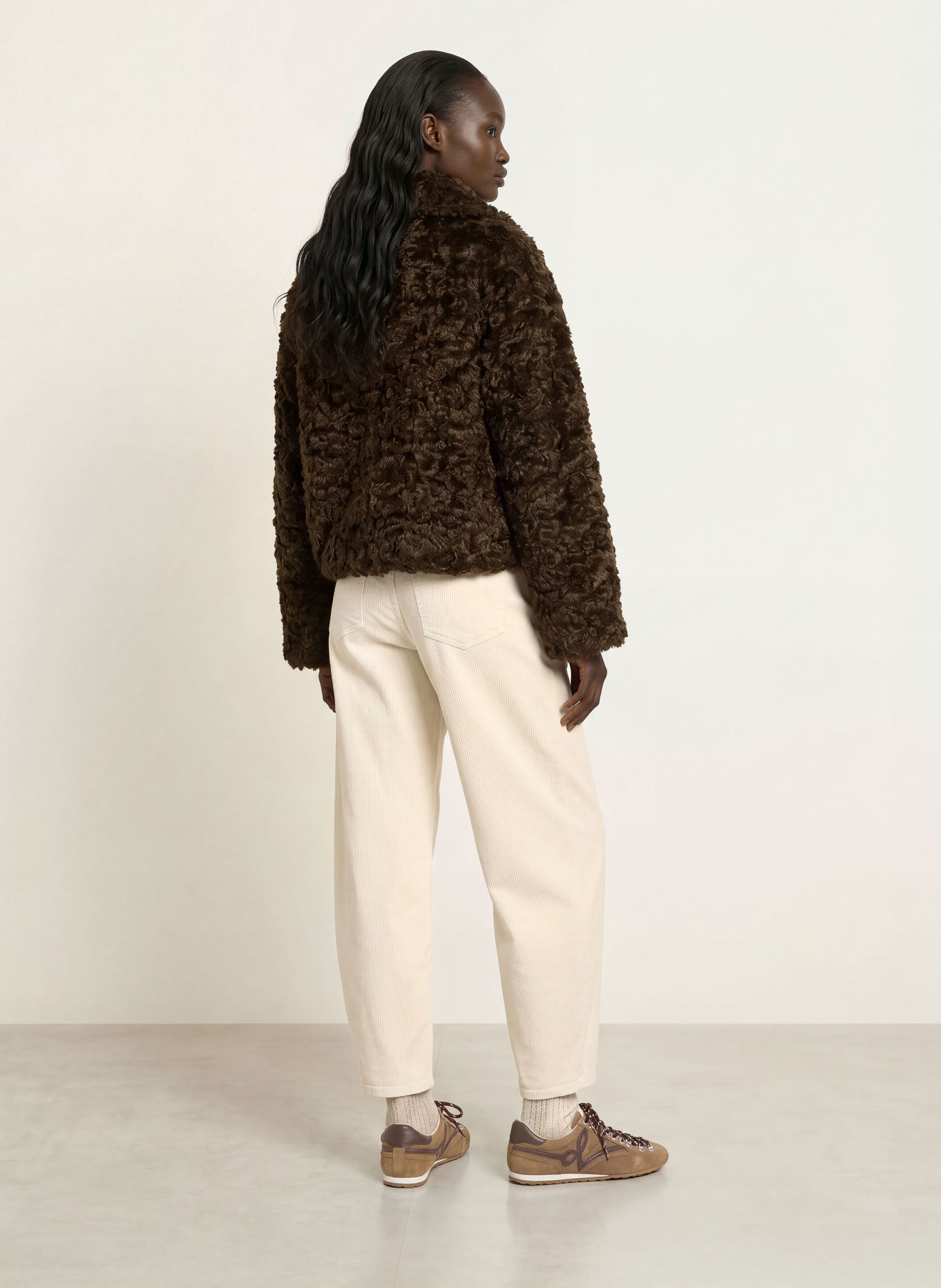 CLOSED JAZZIE Cord Pants: CREAM
