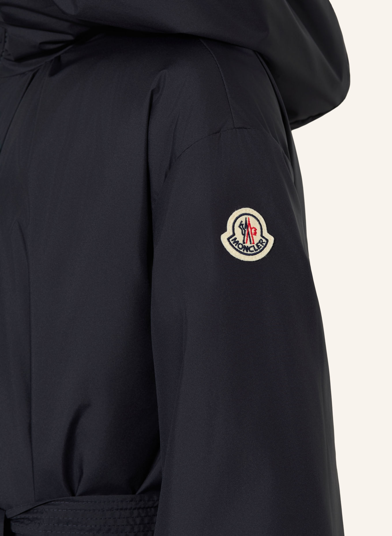 MONCLER enfant SEBLE Down parka: DARK BLUE