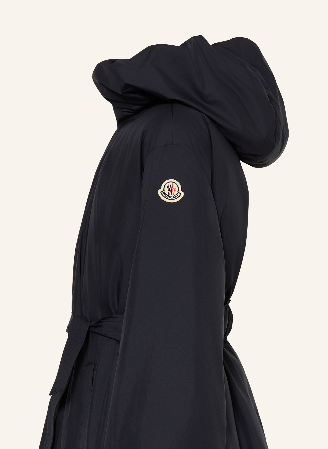 MONCLER enfant SEBLE Down parka: DARK BLUE