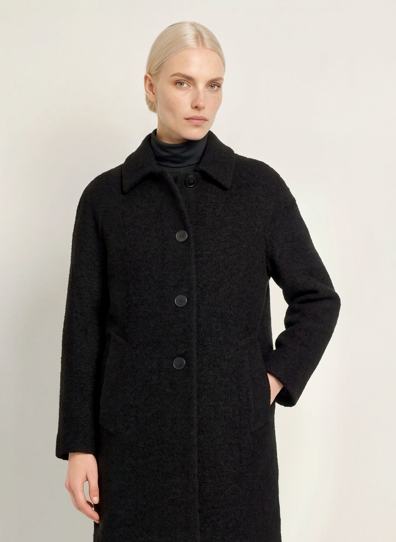 FUCHS SCHMITT VILNIUS Coat: BLACK