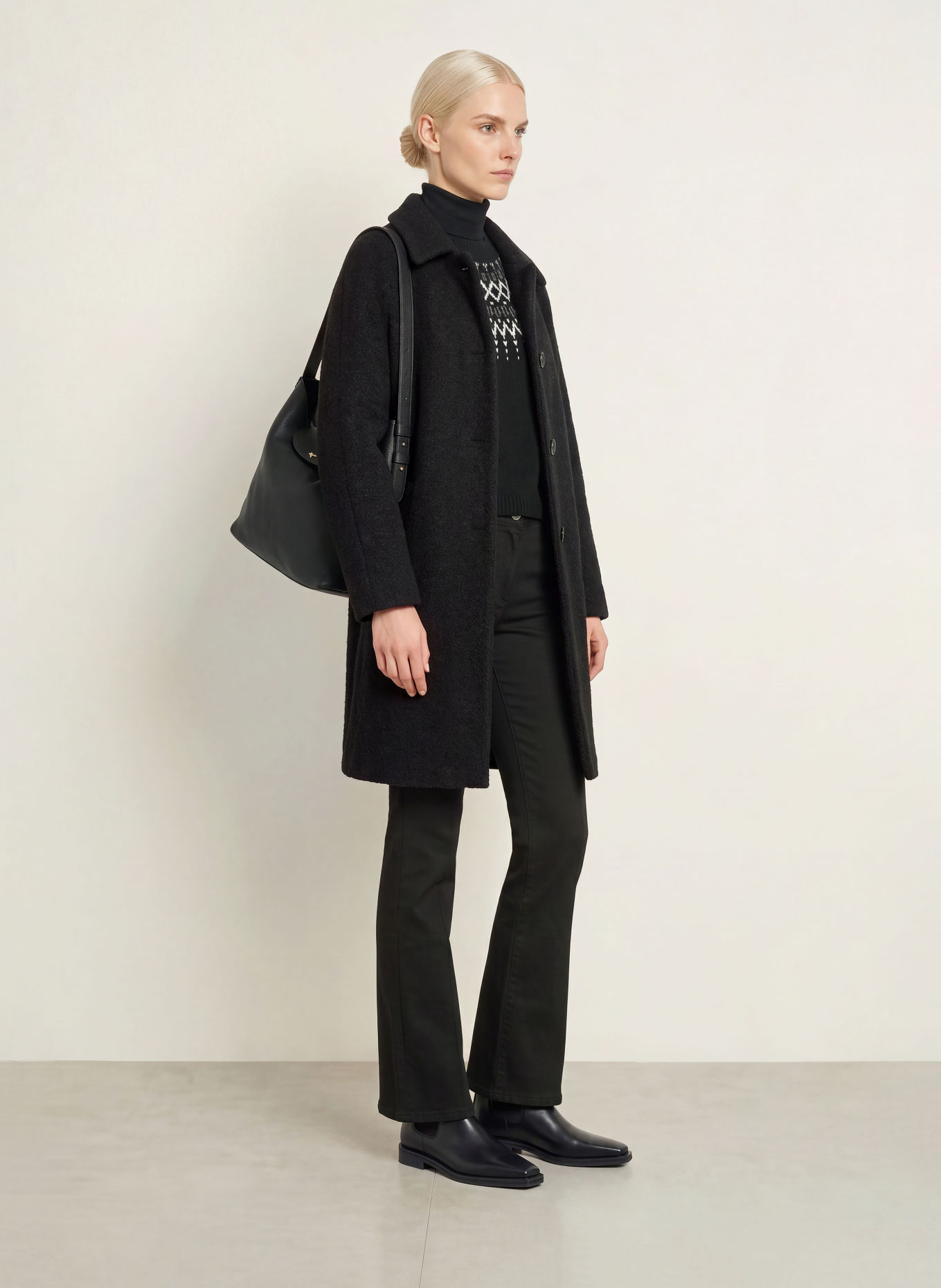 FUCHS SCHMITT VILNIUS Coat: BLACK