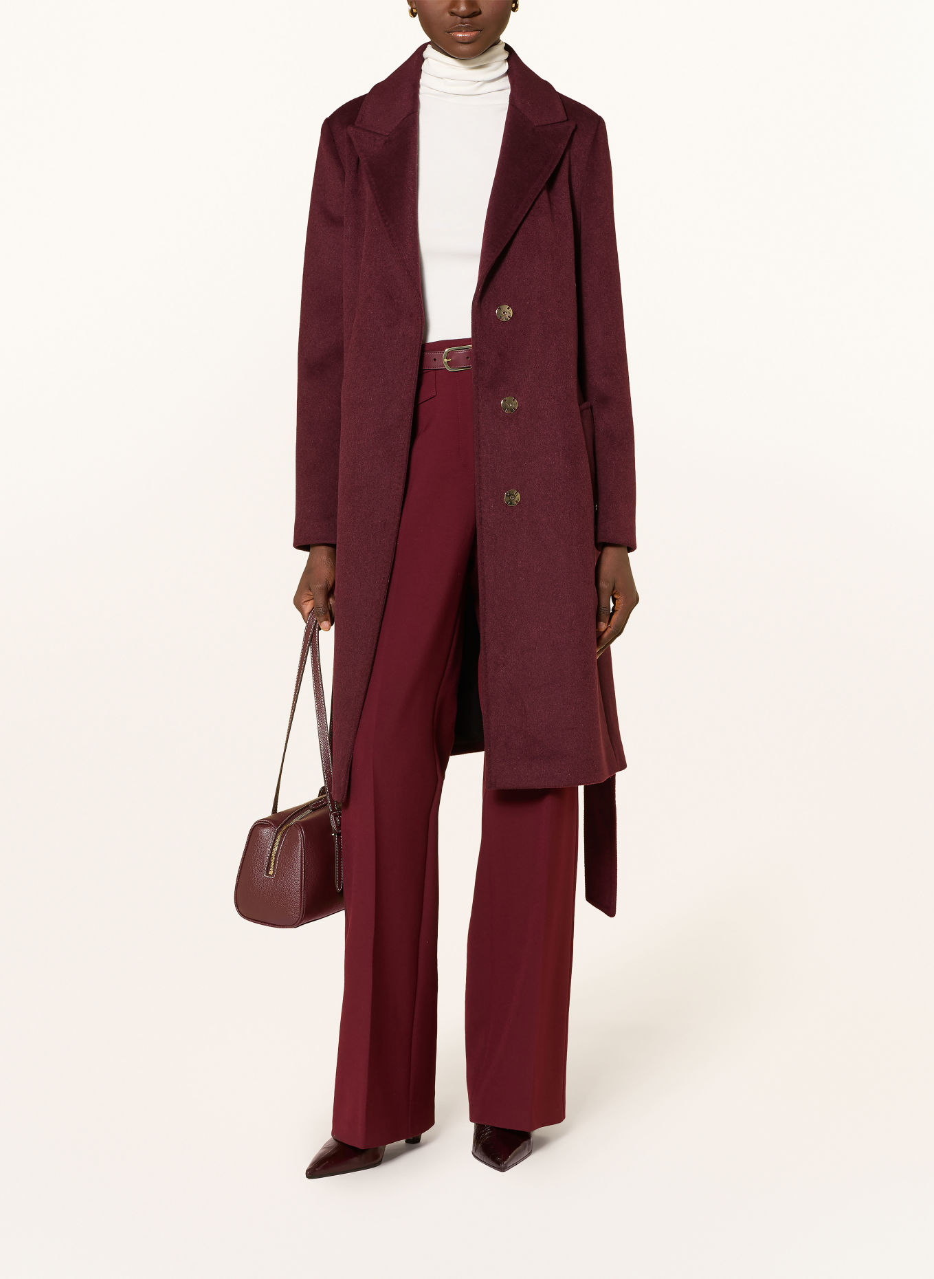 s.Oliver BLACK LABEL Coat: FUCHSIA