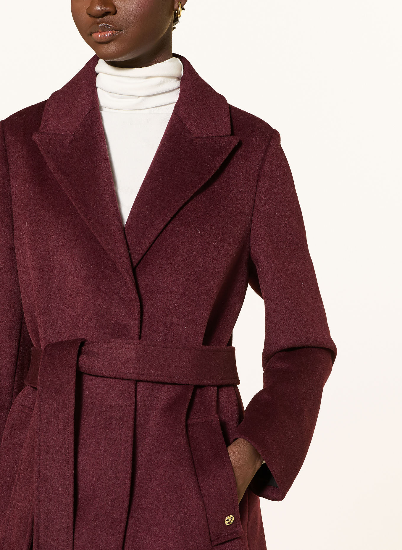 s.Oliver BLACK LABEL Coat: FUCHSIA