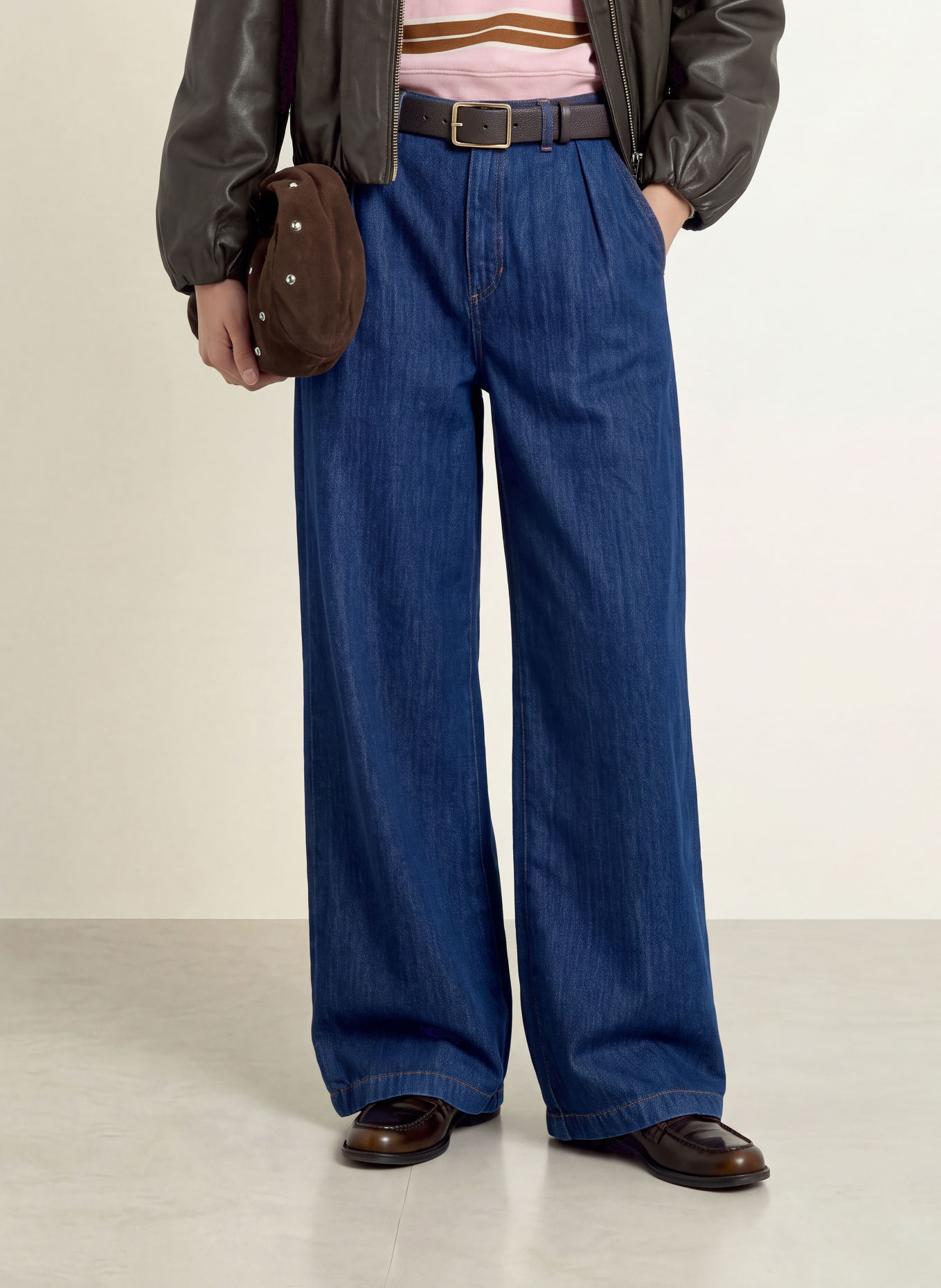 Marc O'Polo DENIM Wide-Leg jeans: 4440 Dark Blue_Multi_01