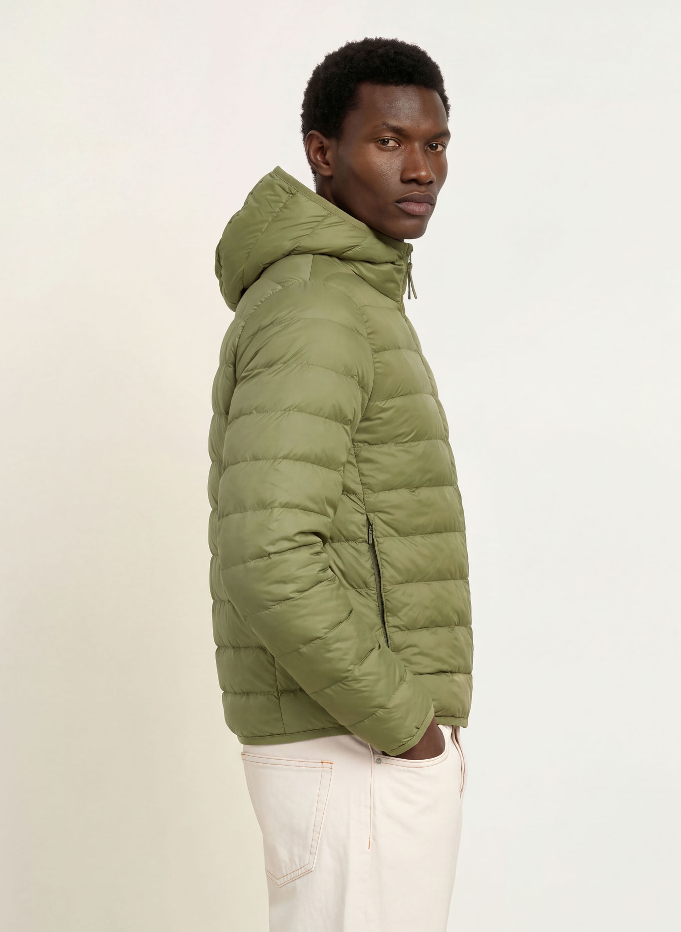 LACOSTE Gewatteerde jas: LICHTGROEN