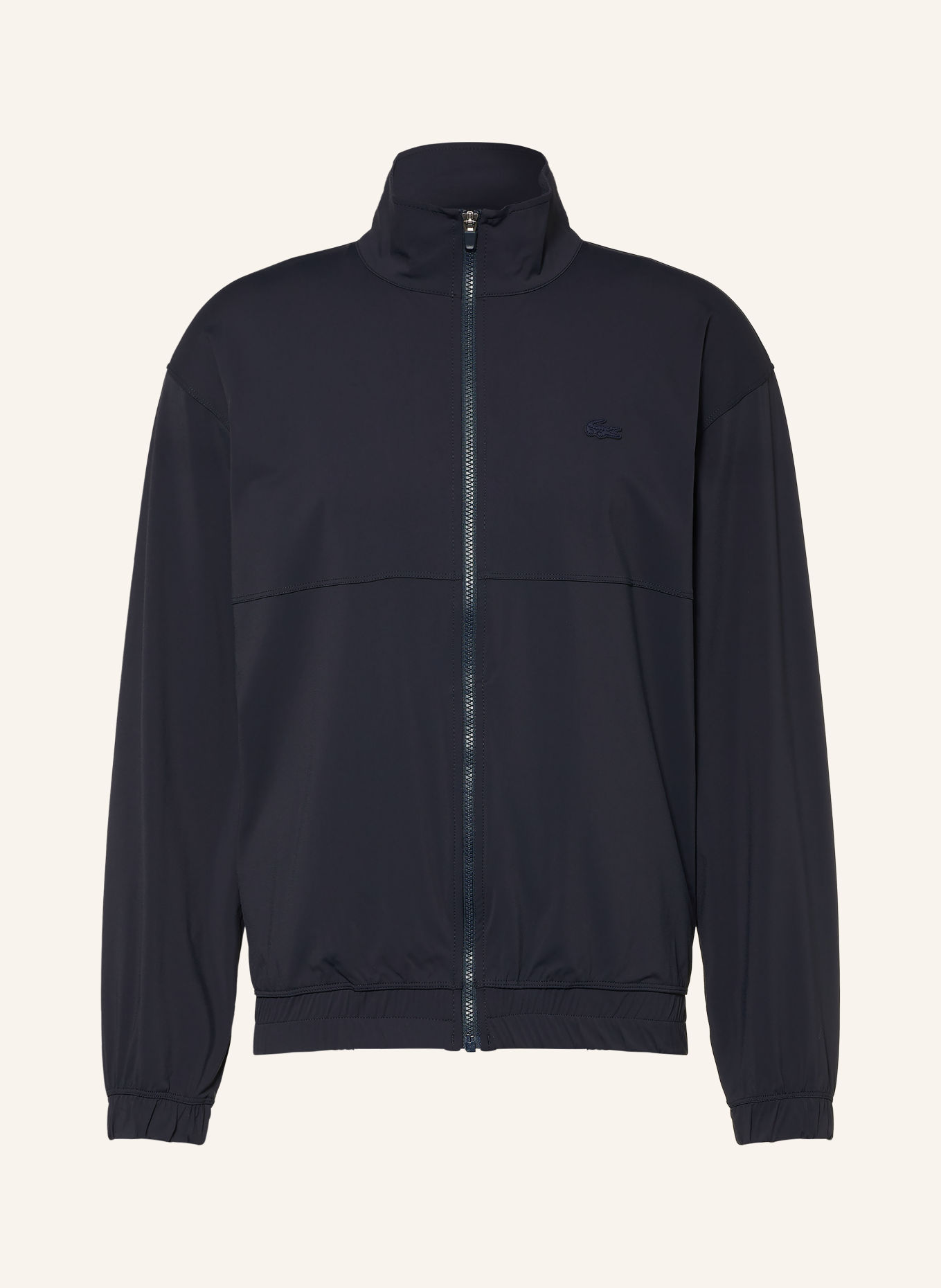 LACOSTE Jersey jacket: DARK BLUE