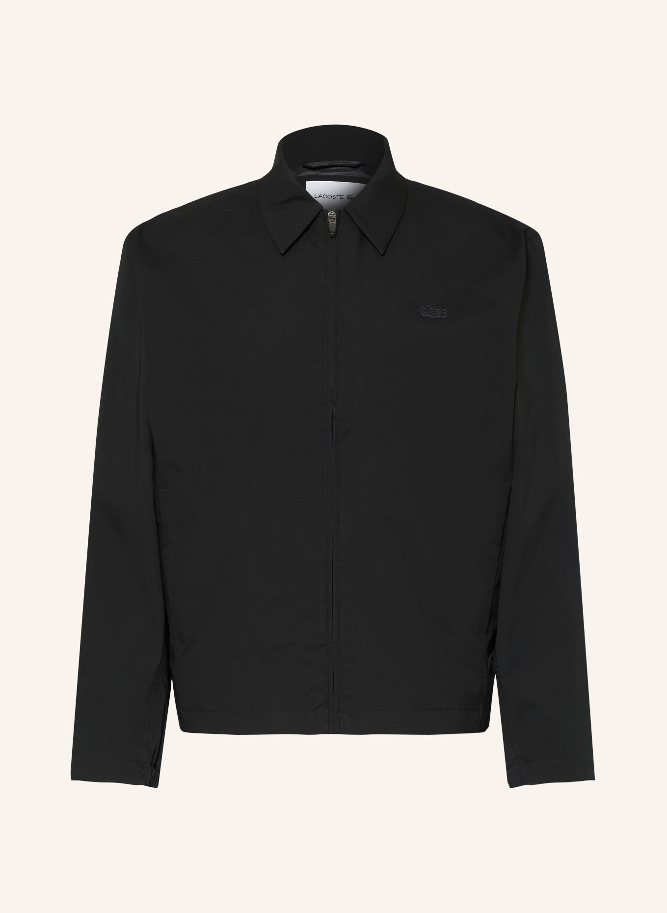 LACOSTE Jas: ZWART