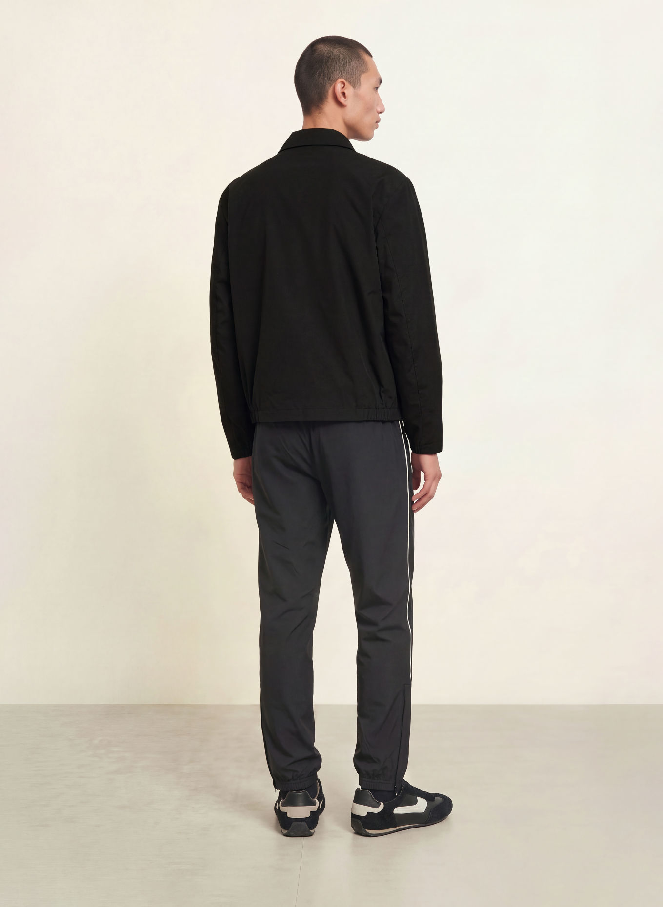 LACOSTE Jas: ZWART
